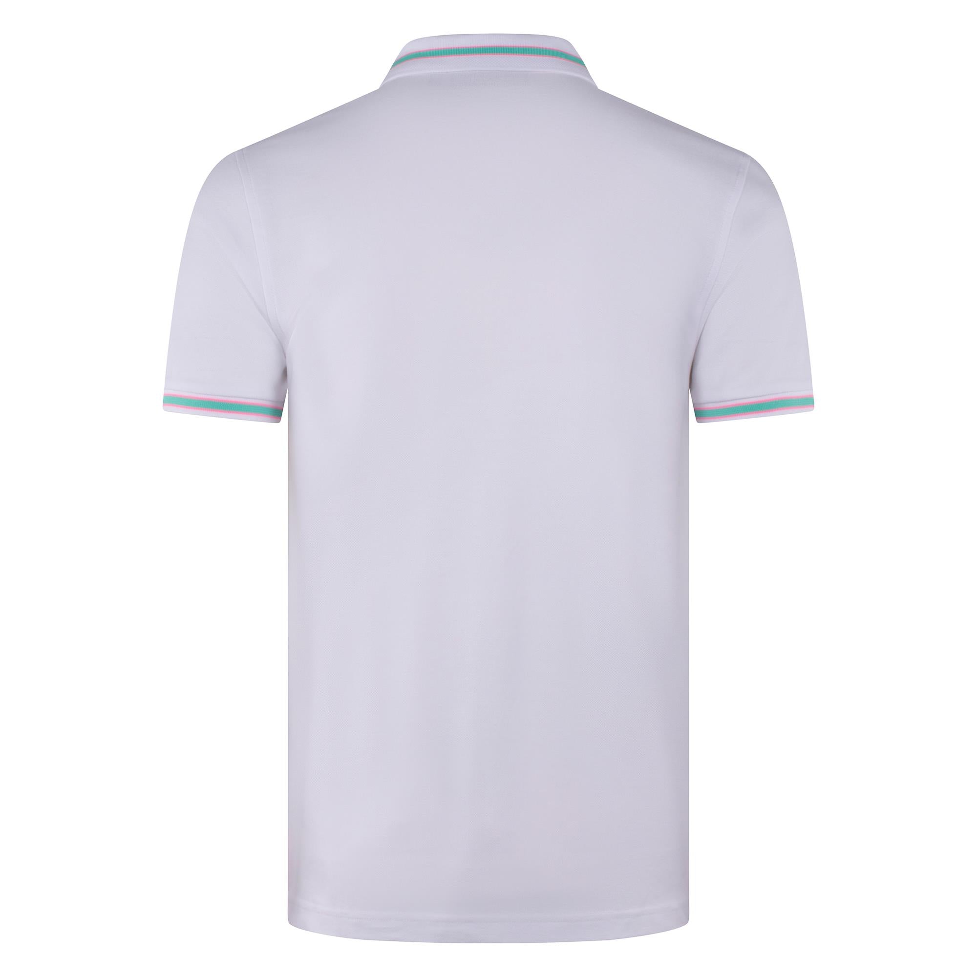 Psycho Bunny Irving Pique Polo Shirt White