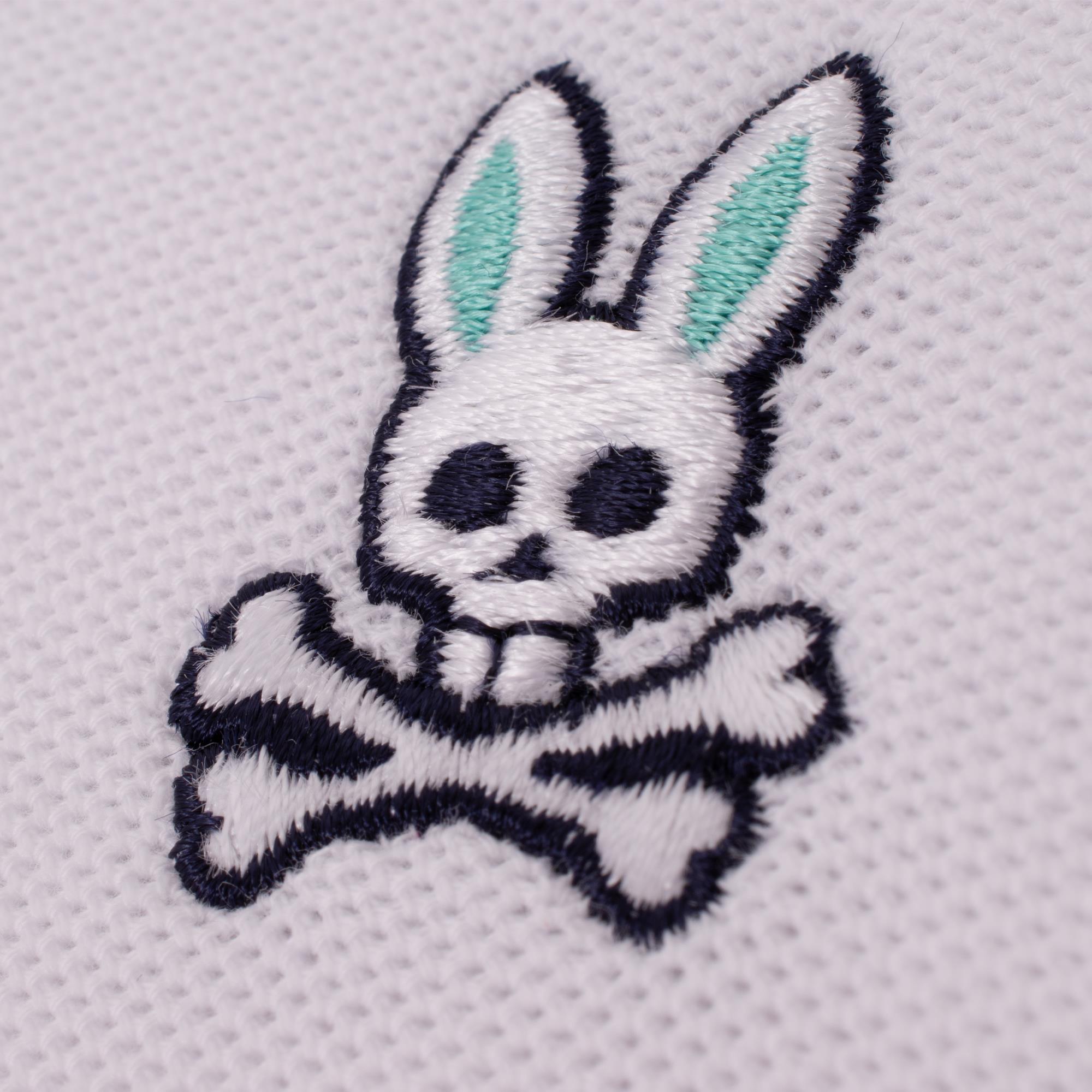 Psycho Bunny Irving Pique Polo Shirt White
