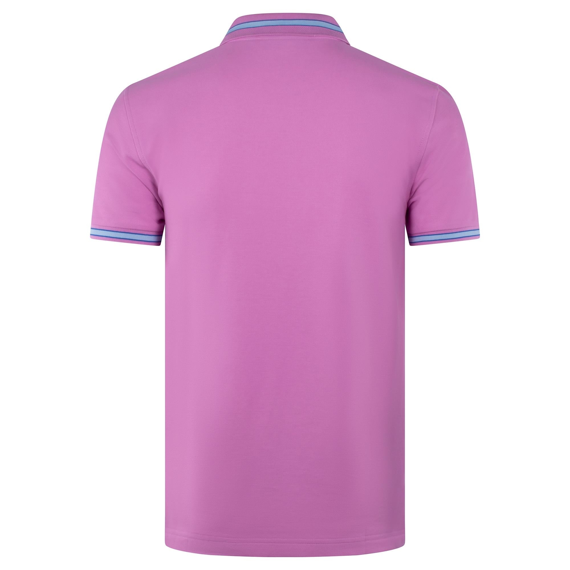 Psycho Bunny Irving Pique Polo Shirt Violet