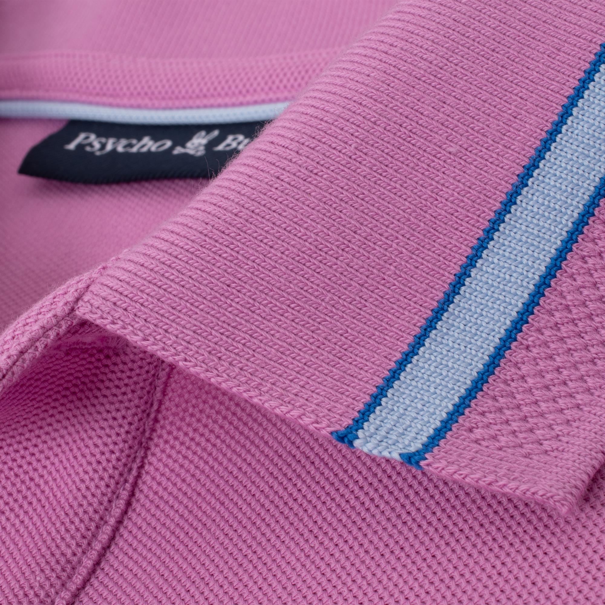 Psycho Bunny Irving Pique Polo Shirt Violet