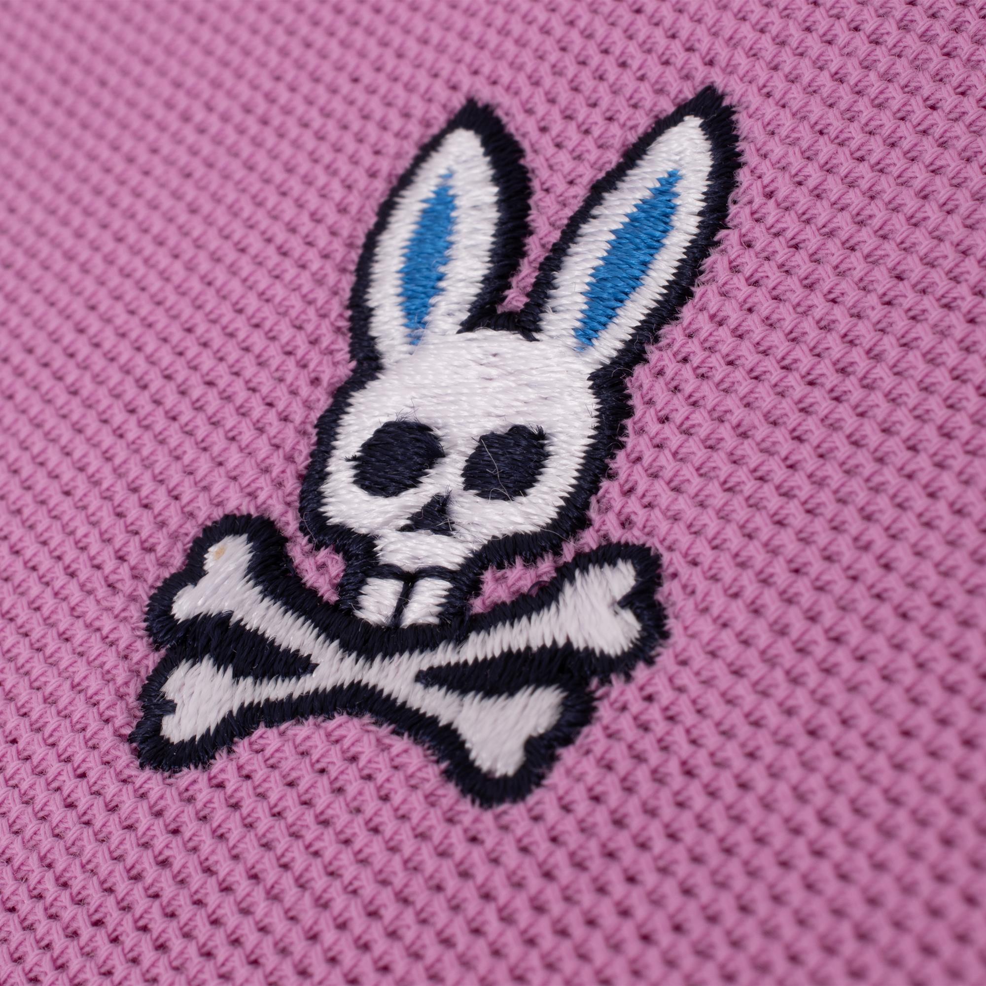 Psycho Bunny Irving Pique Polo Shirt Violet