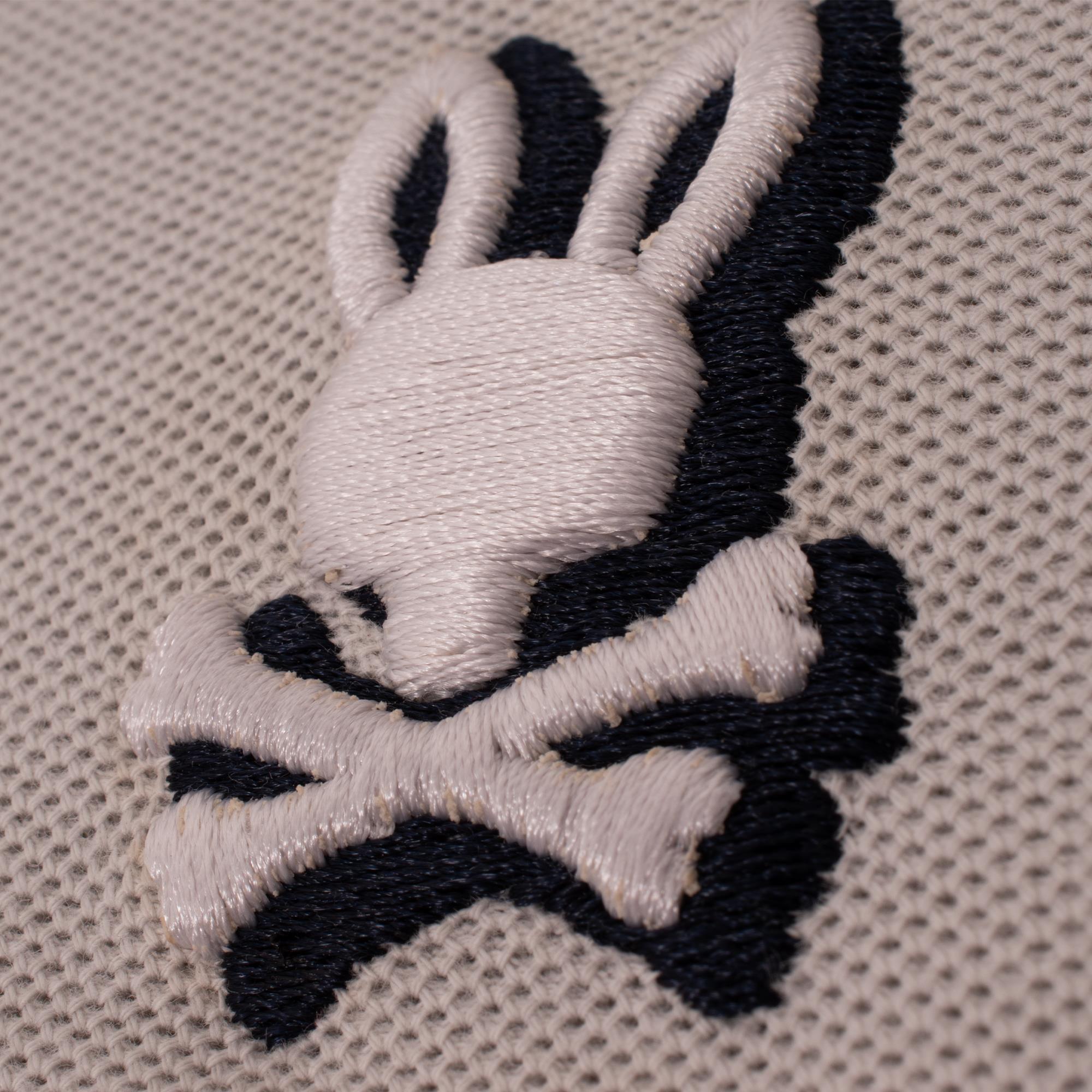 Psycho Bunny Groves Pique Polo Shirt Pearl