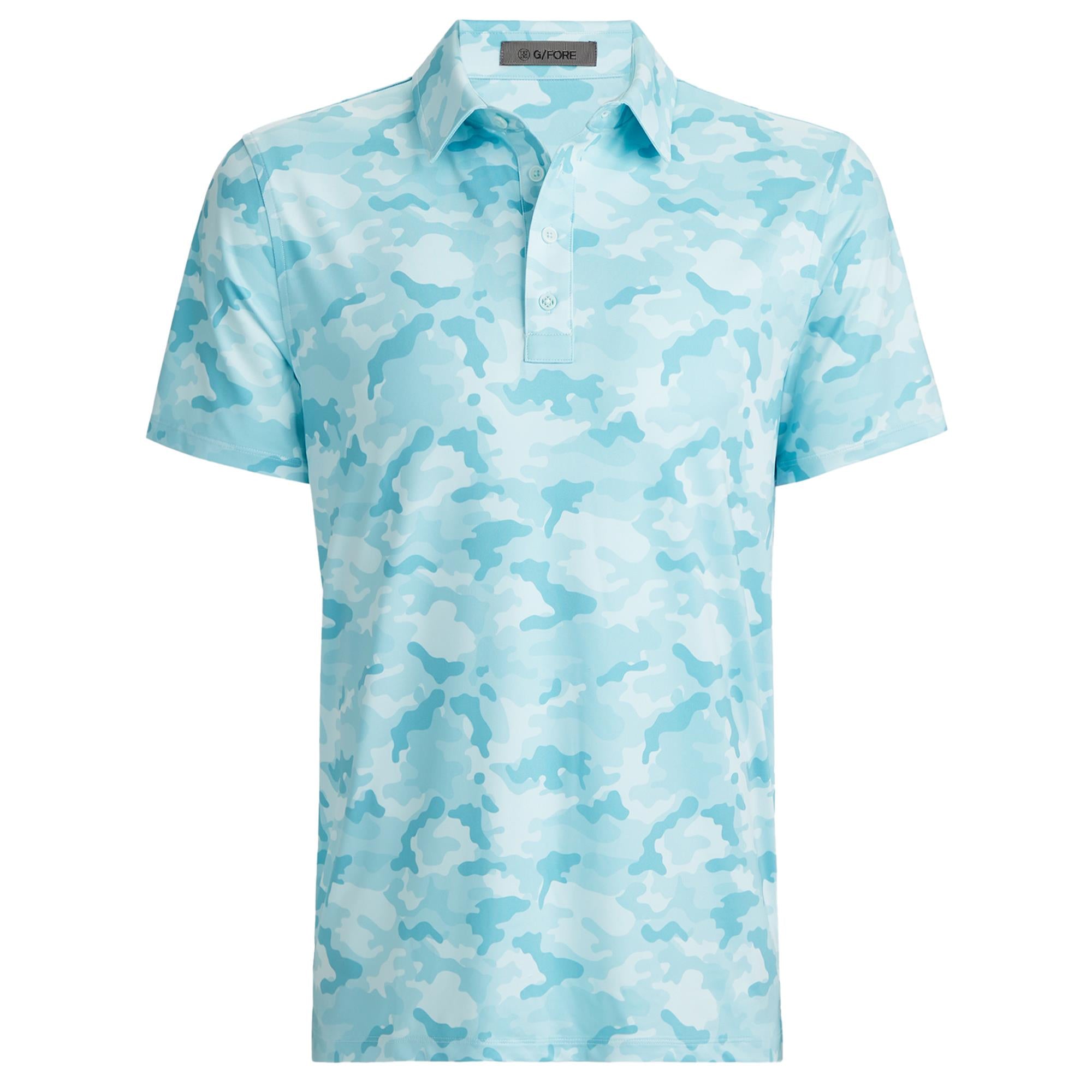 G/FORE Icon Camo Mens Golf Polo Shirt Daybreak