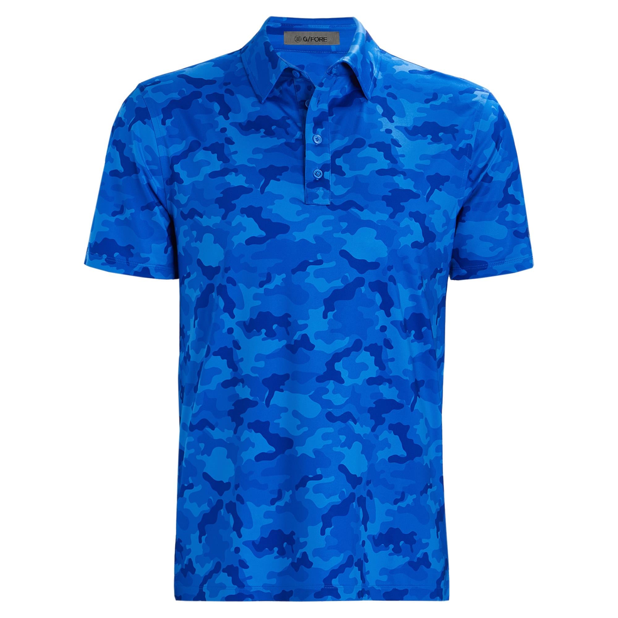 G/FORE Icon Camo Mens Golf Polo Shirt Racer