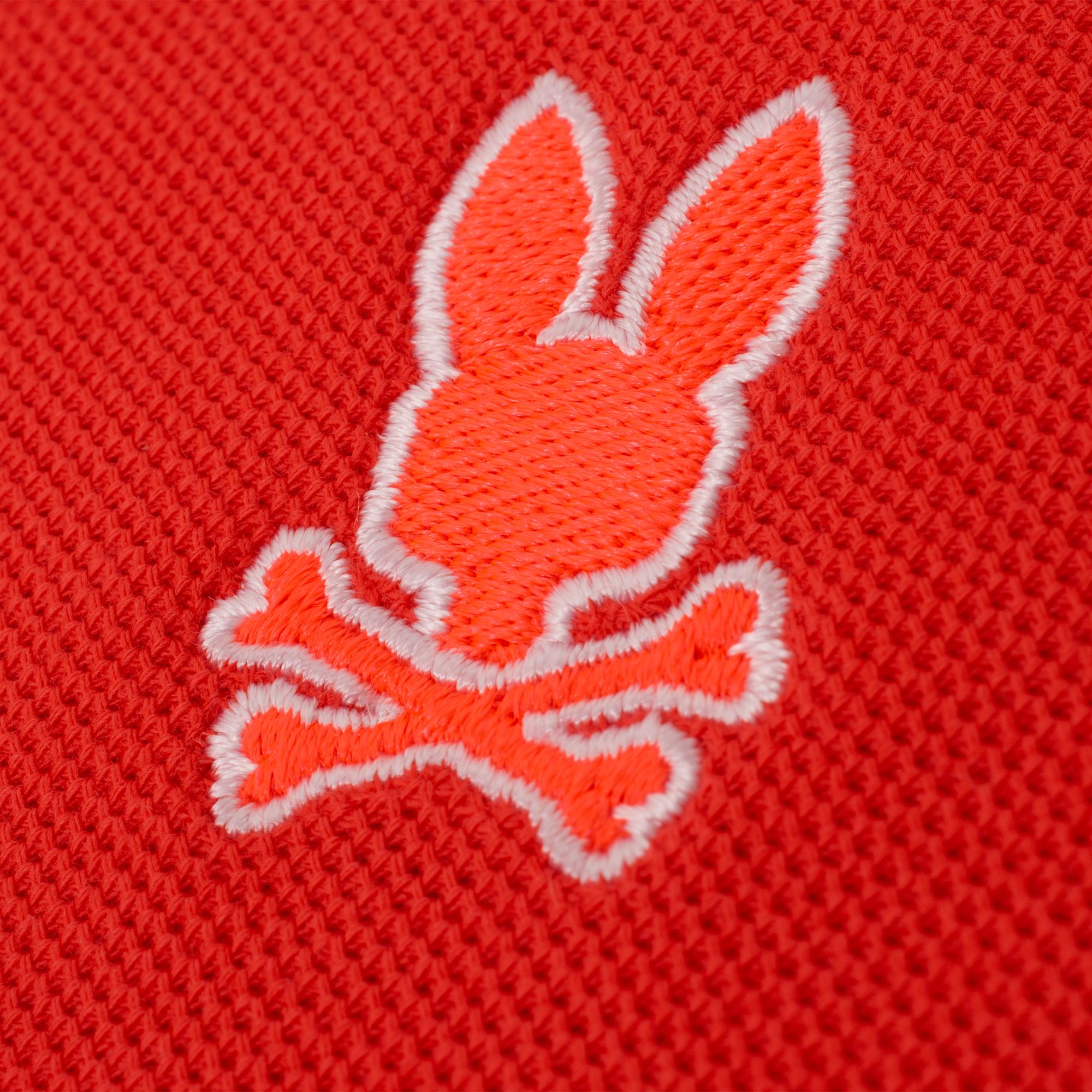 Psycho Bunny Granbury Pique Polo Shirt Hibiscus