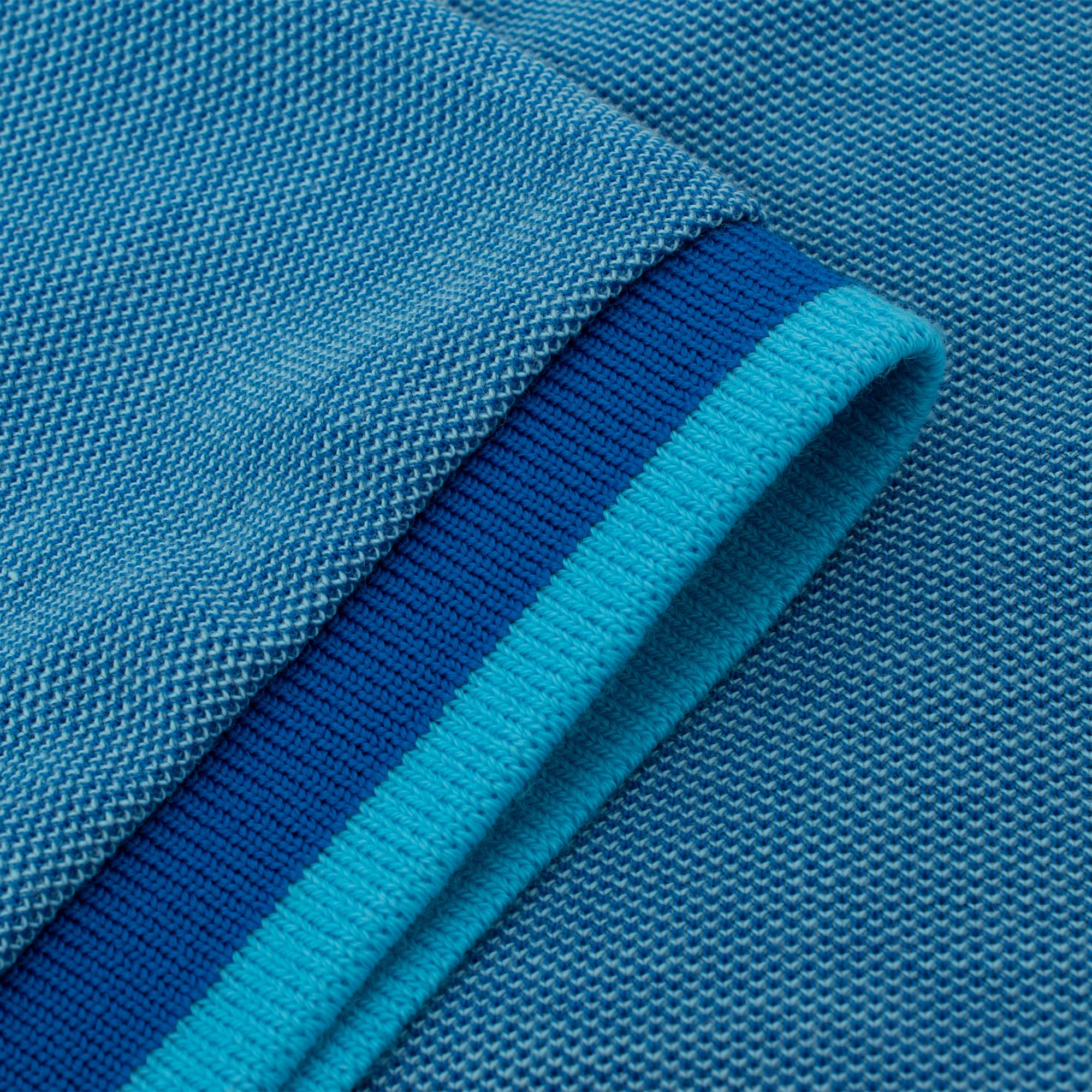 Psycho Bunny Woodway Oxford Polo Shirt Aquarius