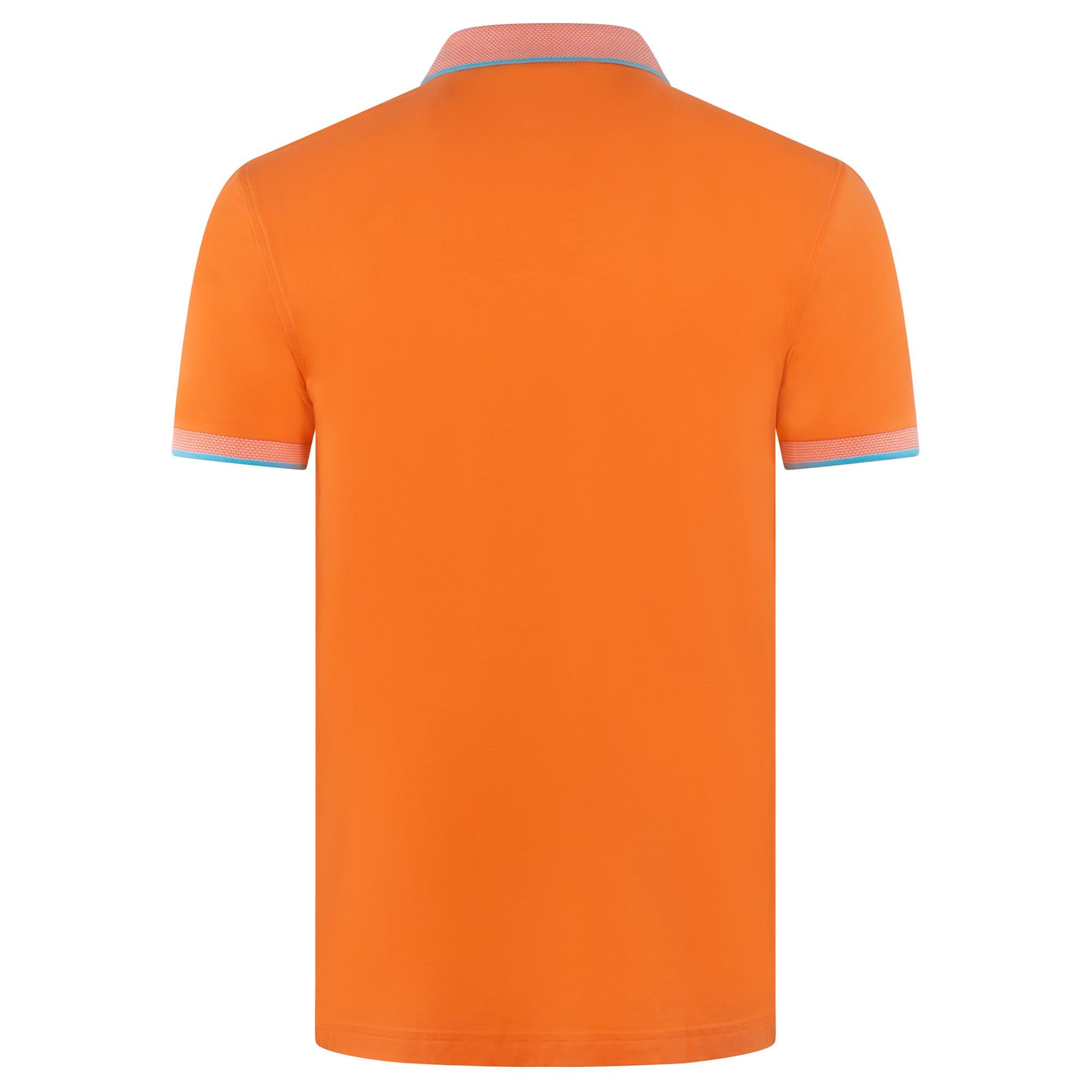 Psycho Bunny Northlake Jersey Polo Shirt Nectarine