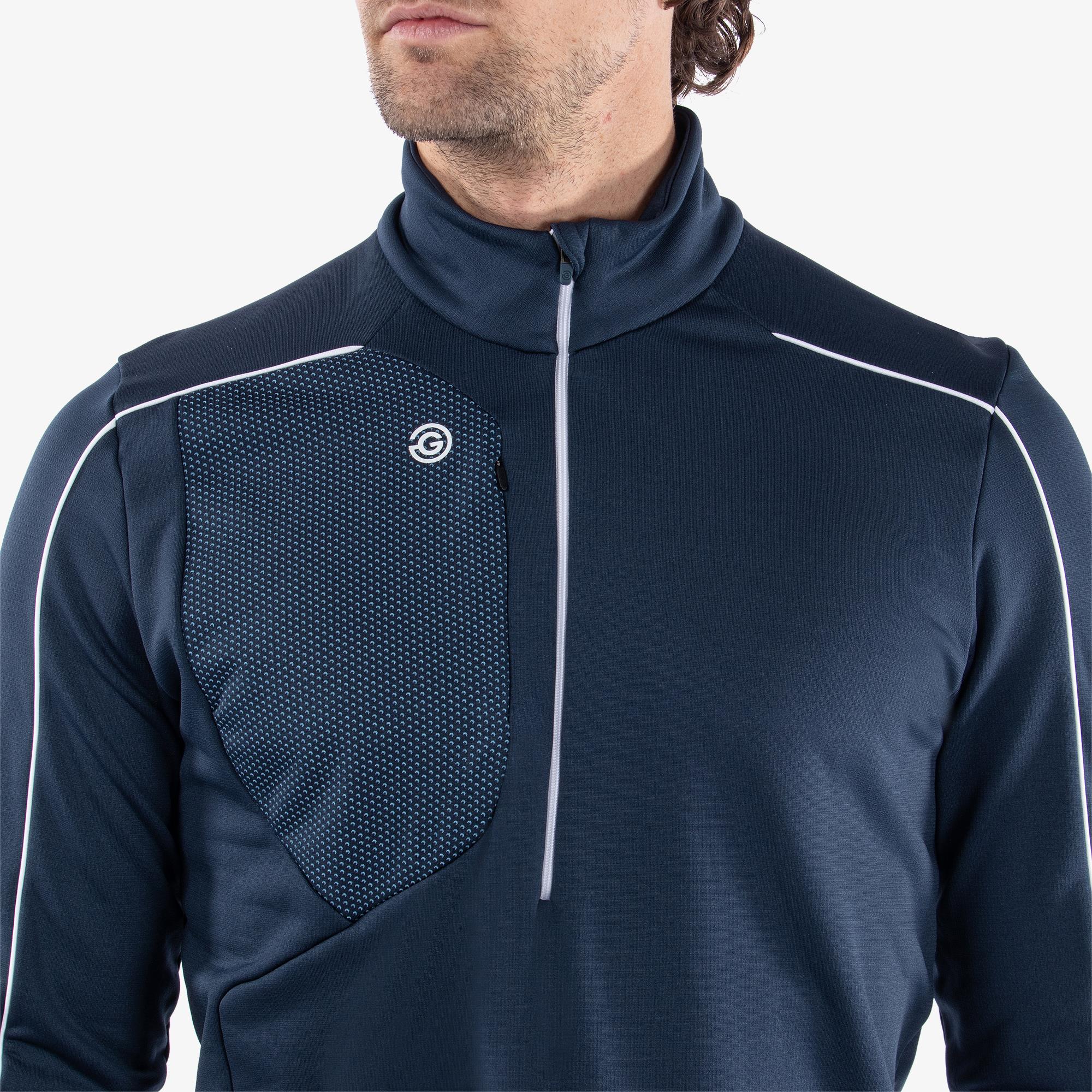 Galvin Green Dave Insulate Mens Golf Mid Layer Navy/White