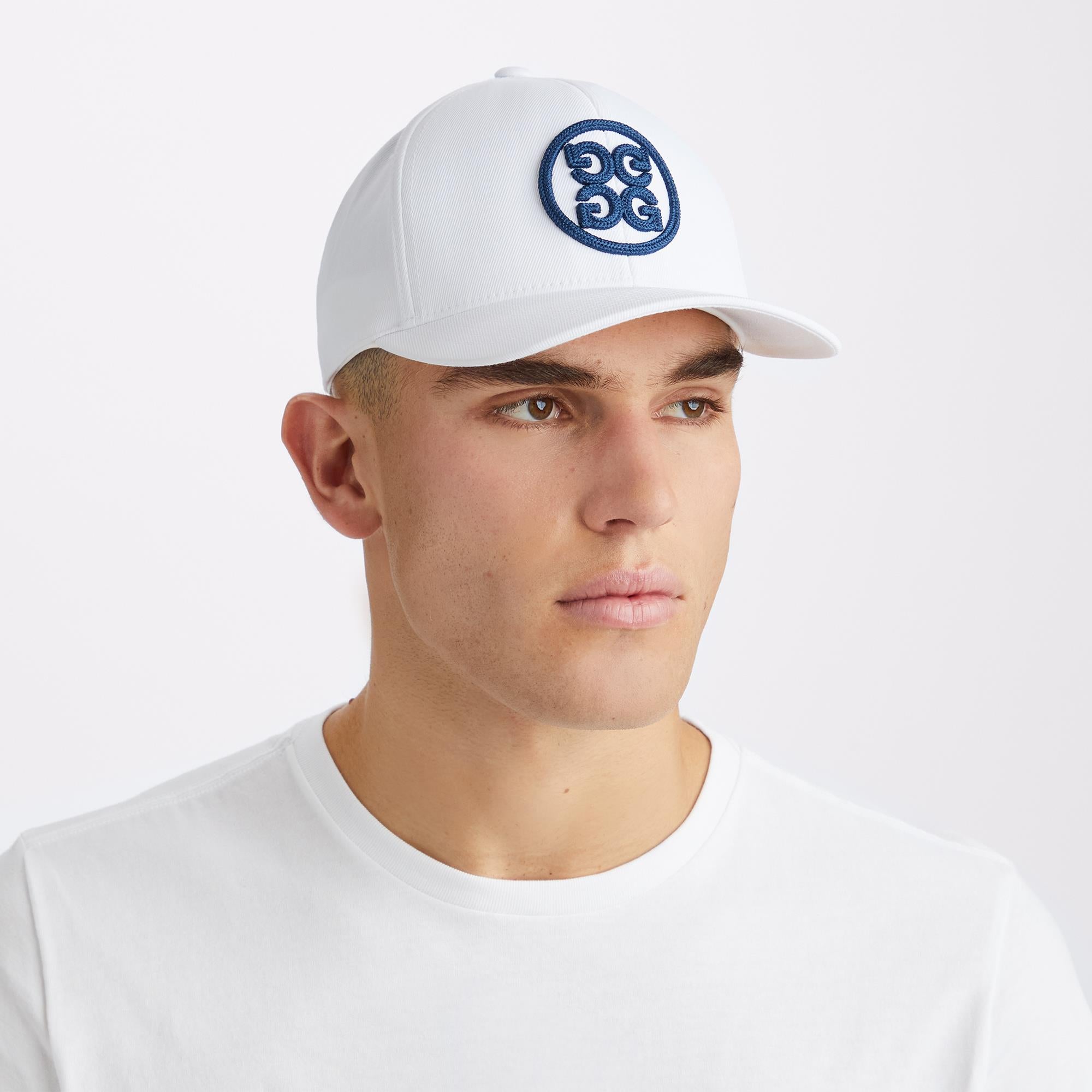 G/FORE Circle G's Stretch Twill Snap Back Snow