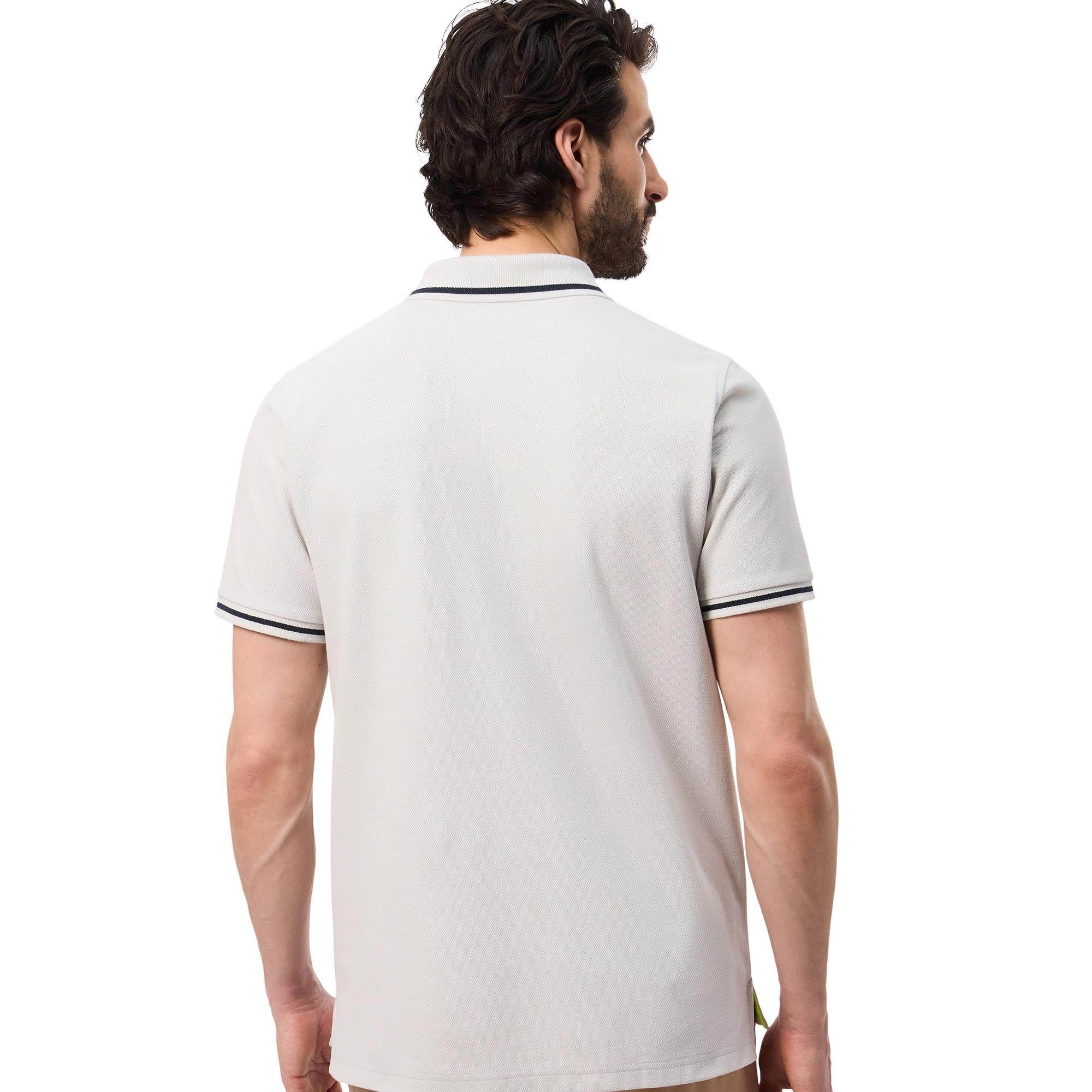 Psycho Bunny Groves Pique Polo Shirt Pearl