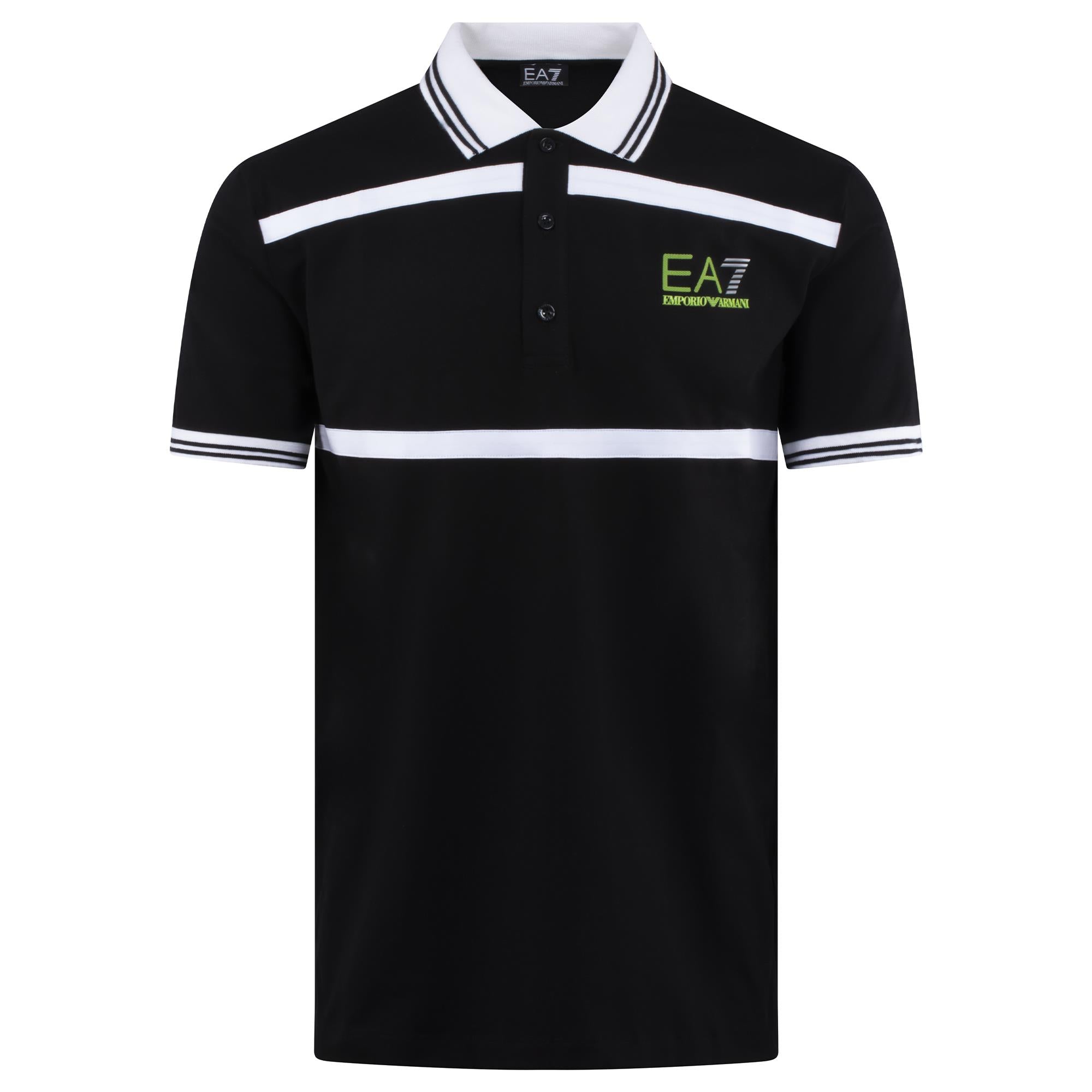 Emporio Armani EA7 Polo Shirt Black