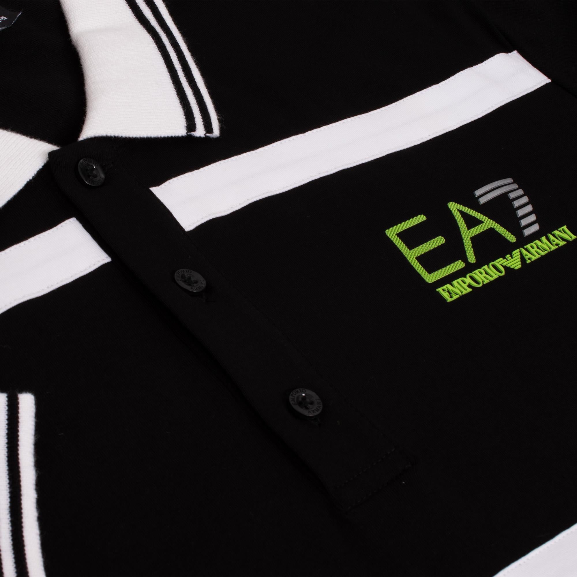 Emporio Armani EA7 Polo Shirt Black