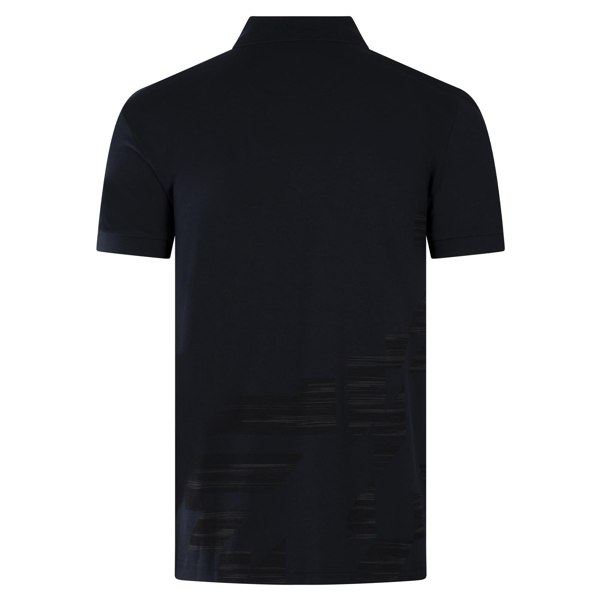 Boss Paddy 6 Cotton Blend Mens Polo Shirt Navy