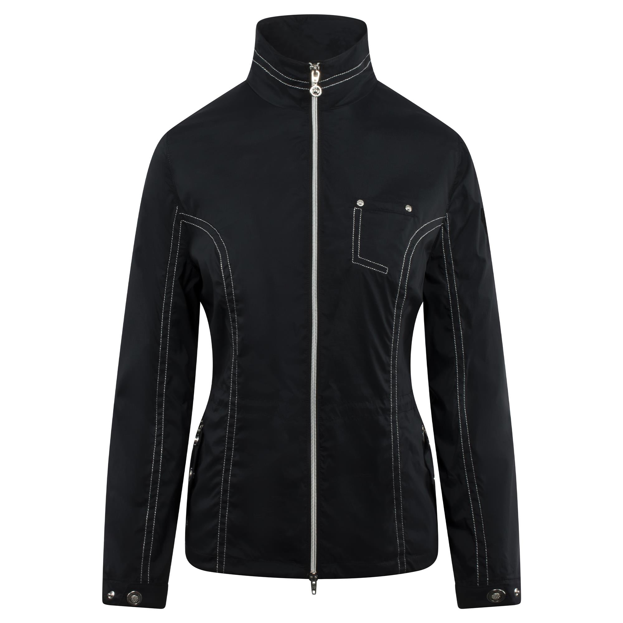 Masters Golf Fashion Ladies Lightweight Golf Jacket Black