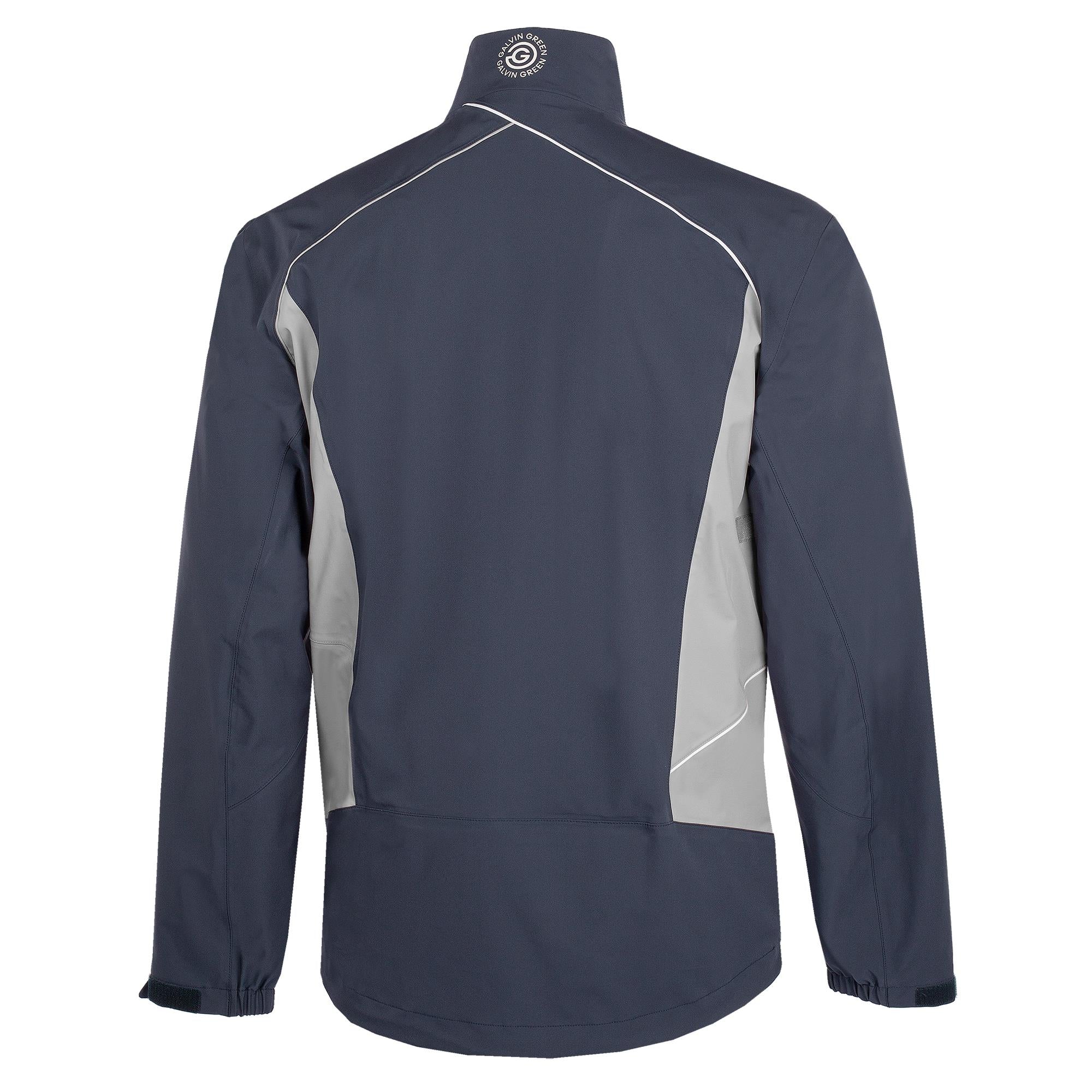 Galvin Green Ames Dryvr Pertex Mens Waterproof Golf Jacket Navy/Cool Grey