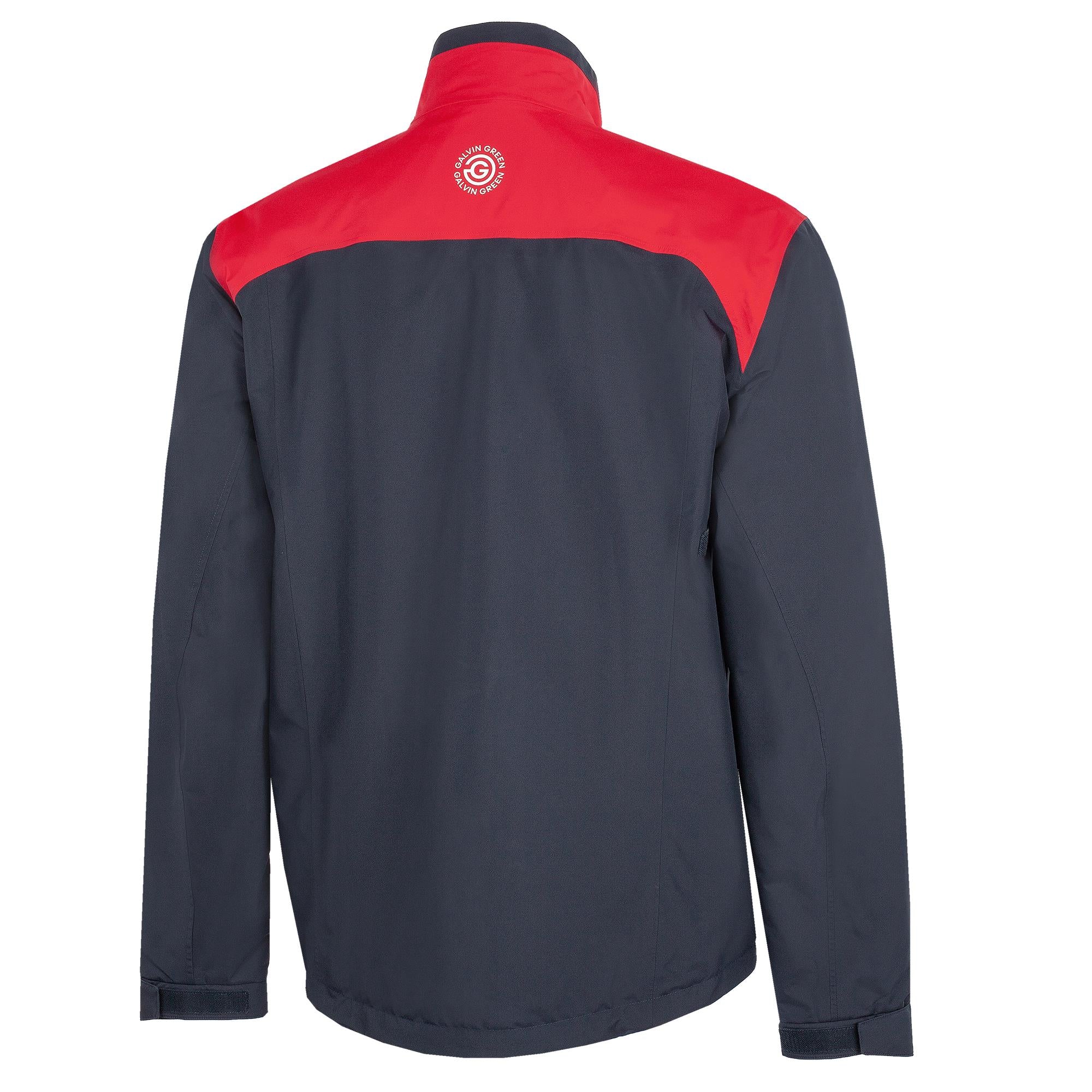 Galvin Green Anton Gore-Tex Mens Waterproof Golf Jacket Navy/Red