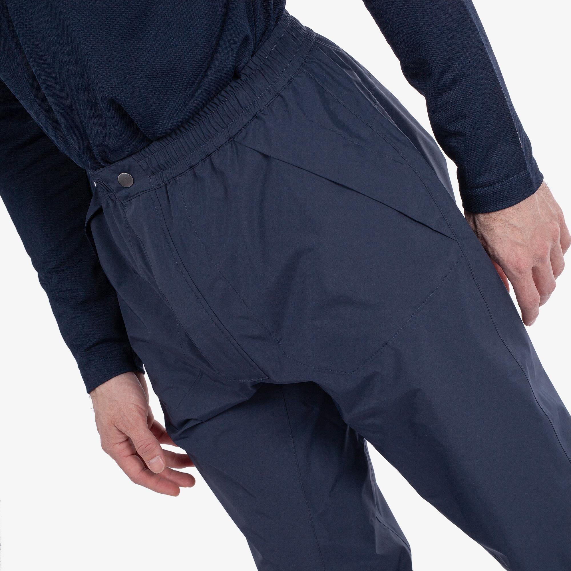 Galvin Green Alan Dryvr Pertex Mens Waterproof Golf Trousers Navy