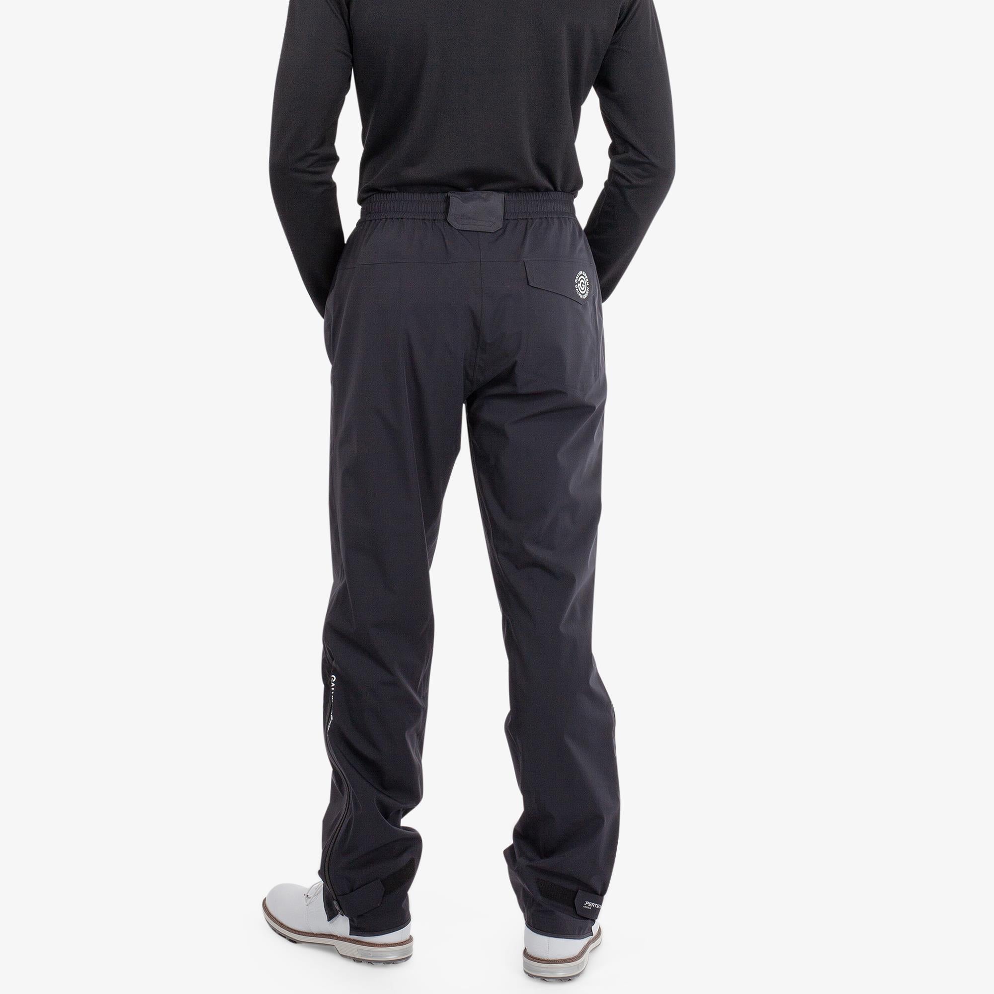 Galvin Green Alan Dryvr Pertex Mens Waterproof Golf Trousers Black