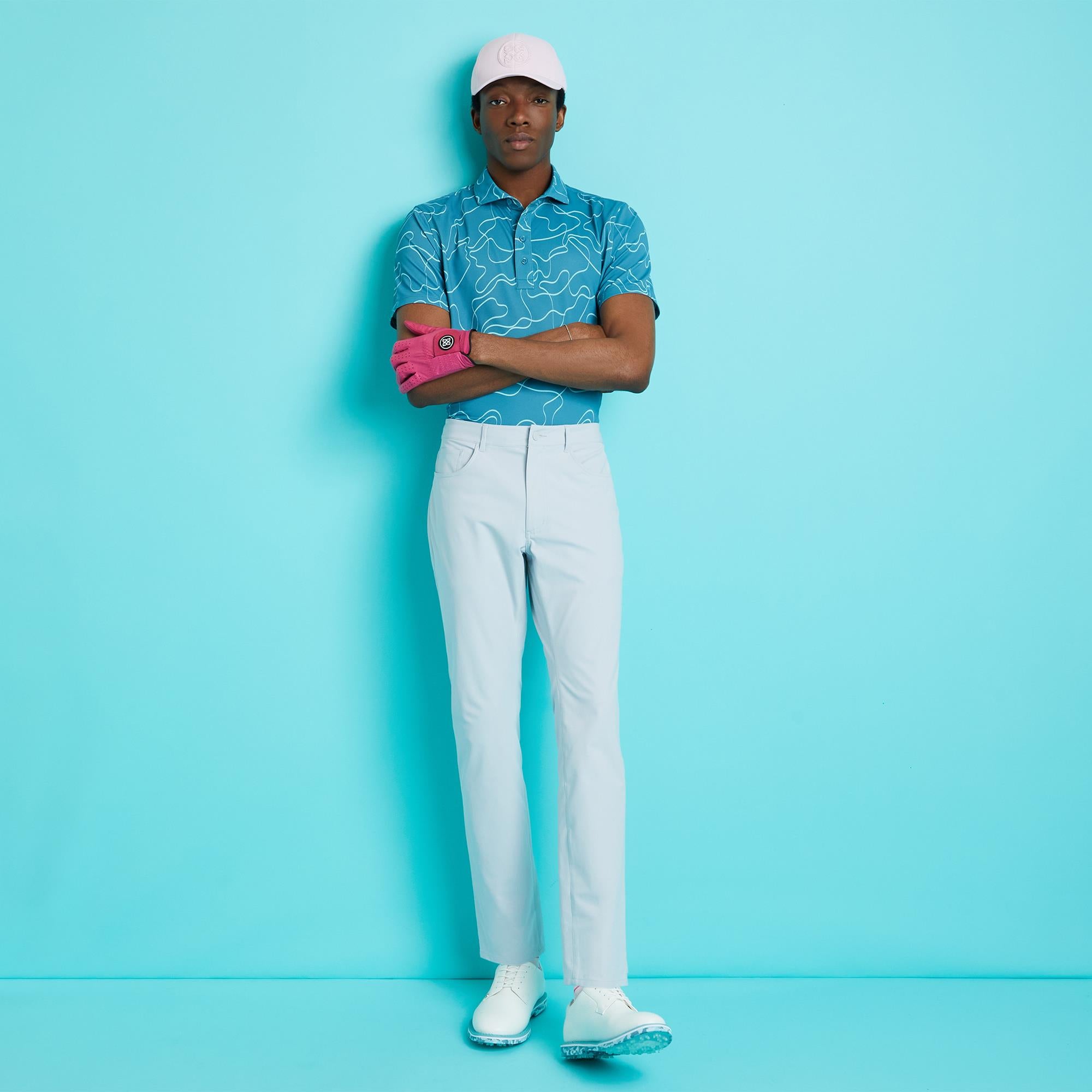 G/FORE Tour 5 Pocket Straight Leg Trousers Nimbus