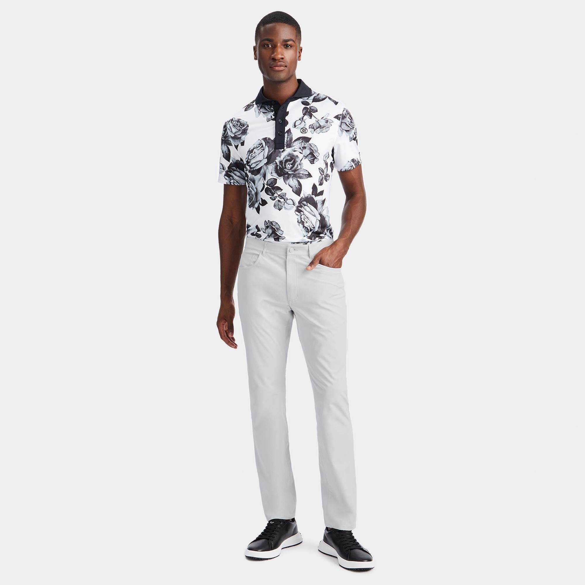 G/FORE Tour 5 Pocket Straight Leg Trousers Nimbus