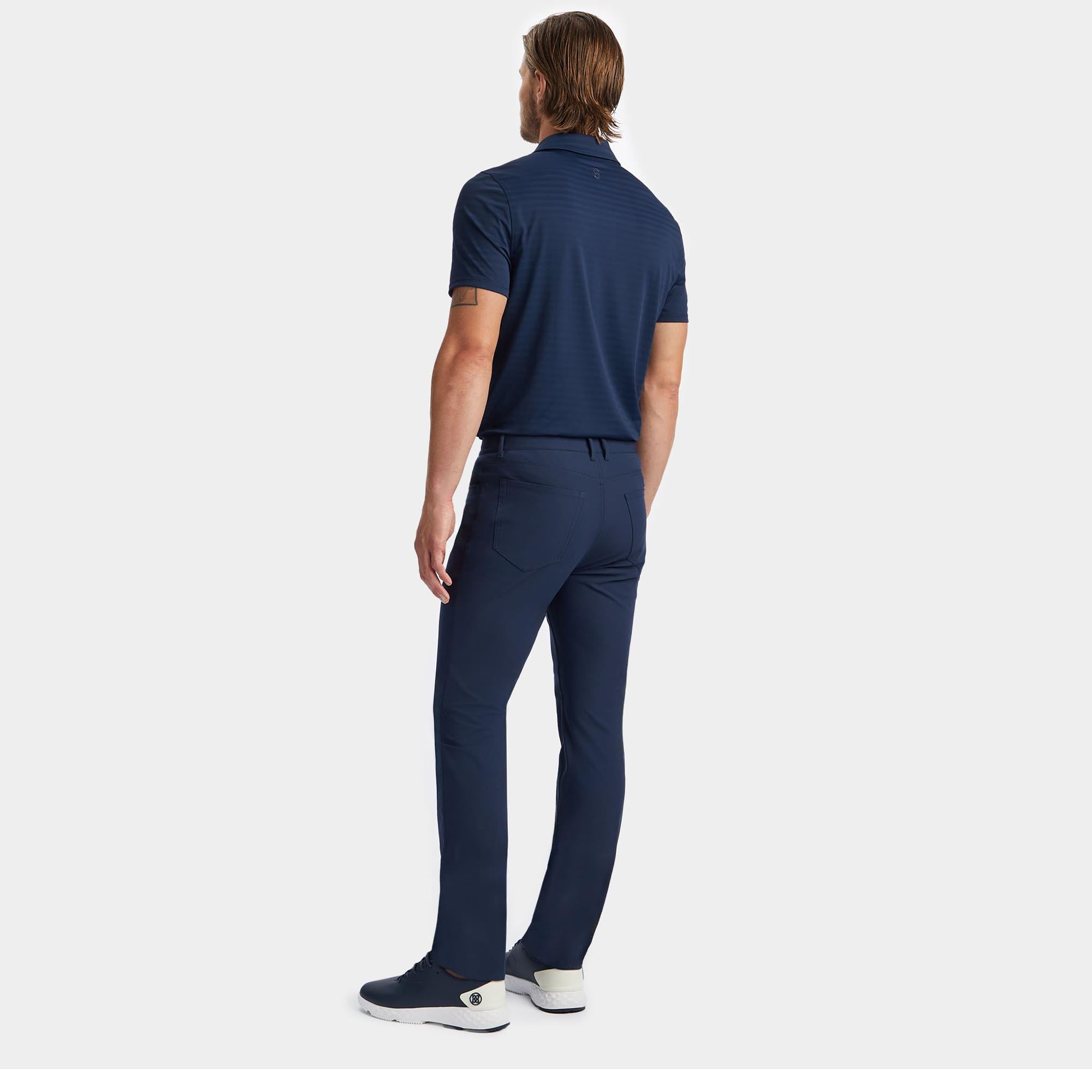 G/FORE Tour 5 Pocket Straight Leg Trousers Twilight