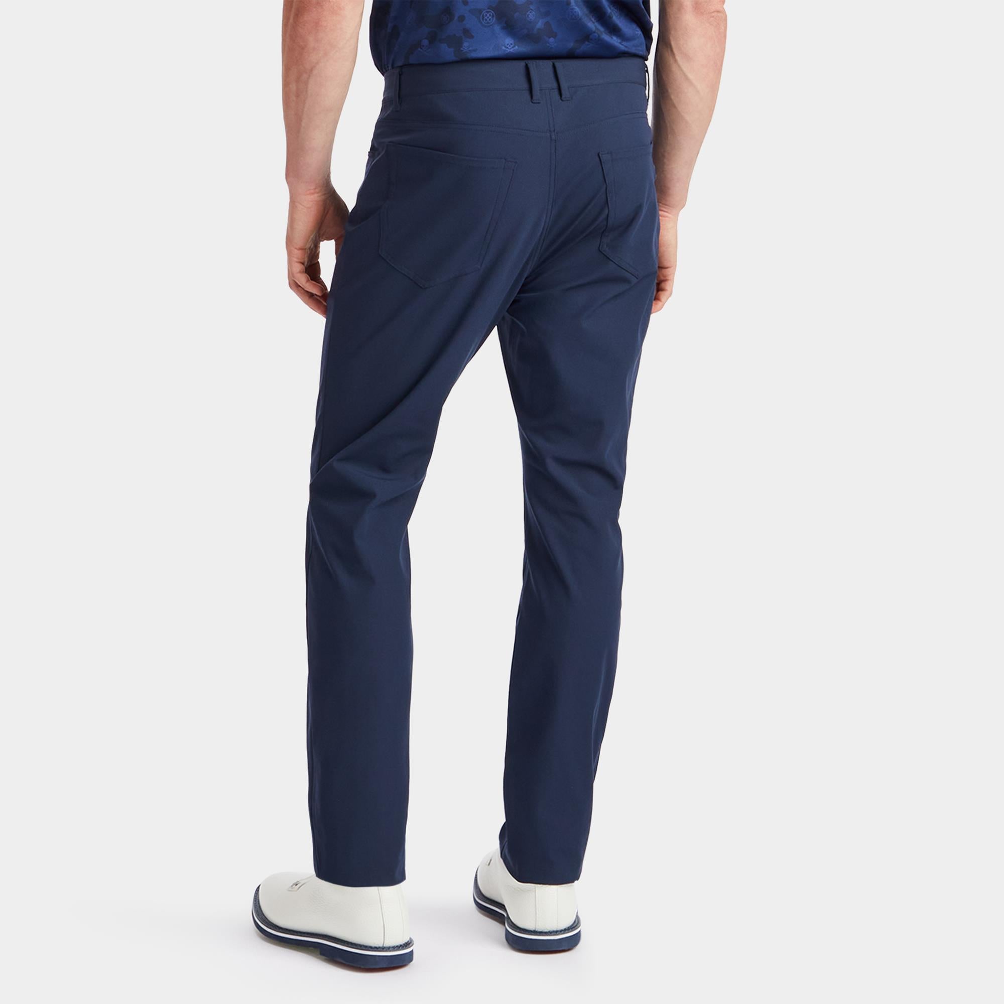 G/FORE Tour 5 Pocket Straight Leg Trousers Twilight