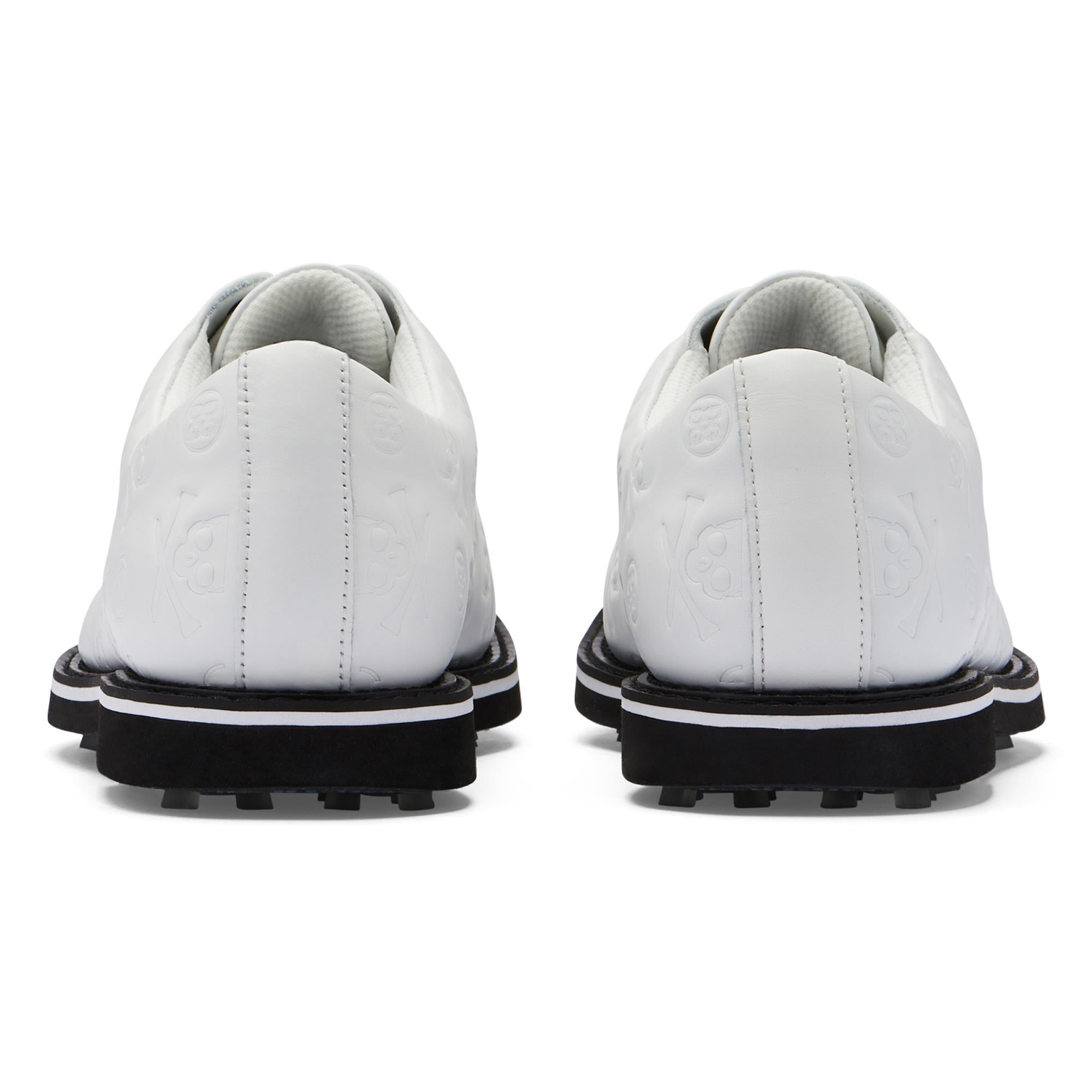 G Fore Embossed Skull Gallivanter Mens Golf Shoe Snow/Onyx