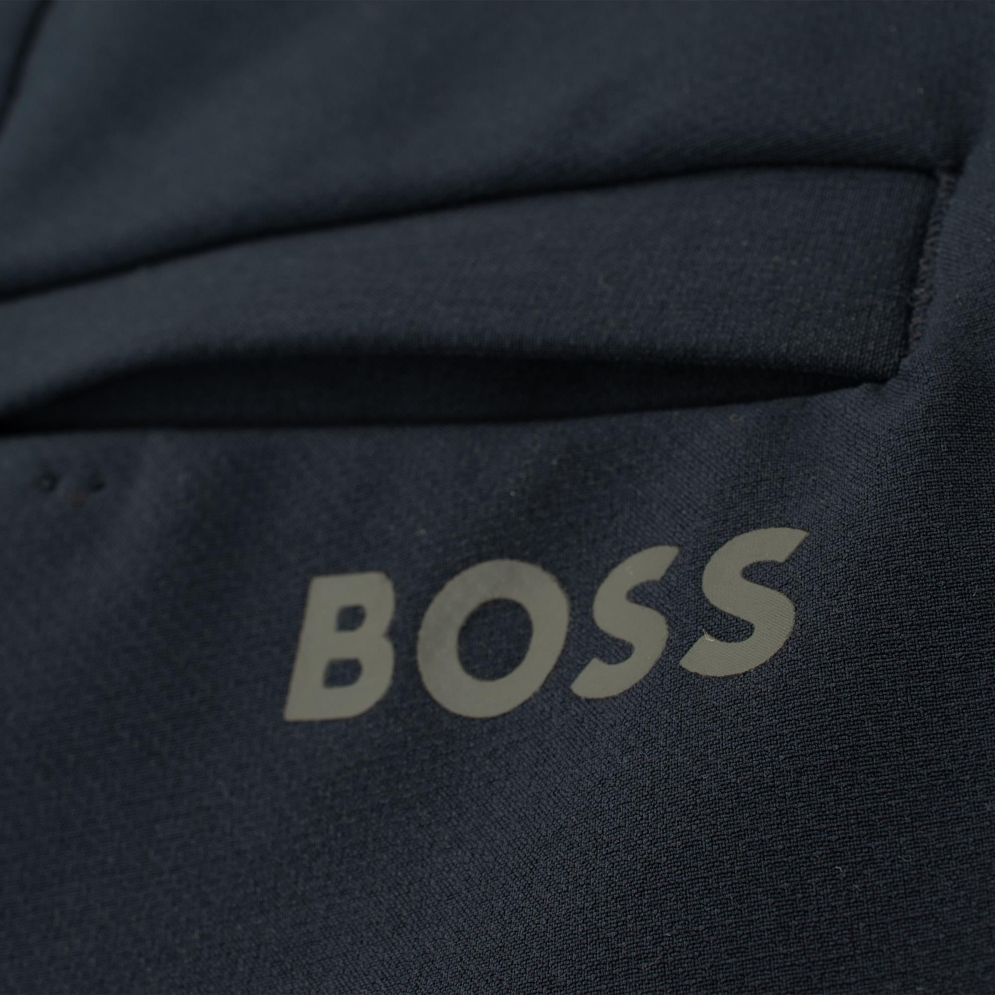 Boss S_Commuter Slim Fit Stretch Shorts Navy