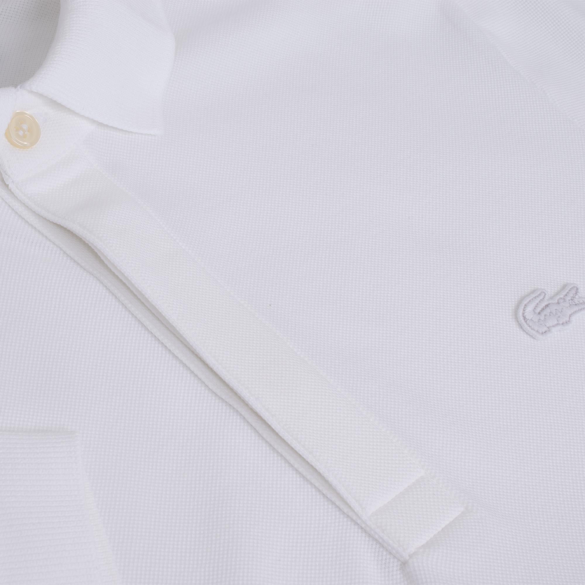 Lacoste Mens Regular Fit Paris Polo Shirt White