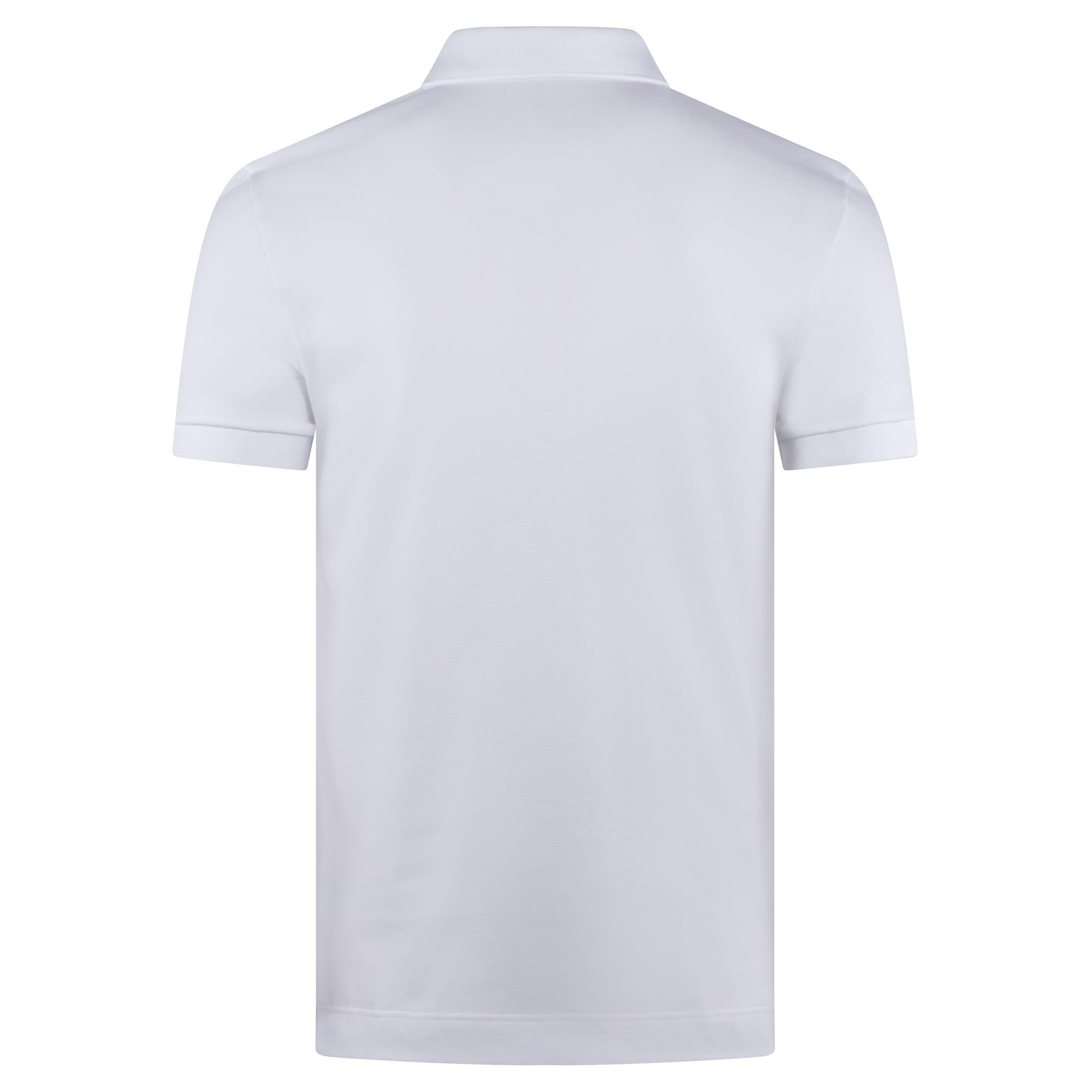 Lacoste Mens Regular Fit Paris Polo Shirt White