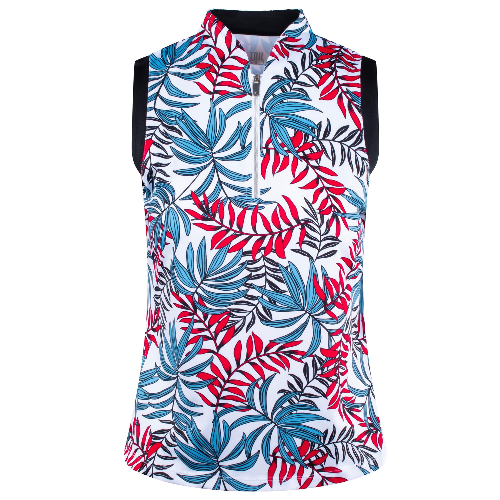 Tail Darra Ladies Sleeveless Golf Polo Shirt Palm Breeze