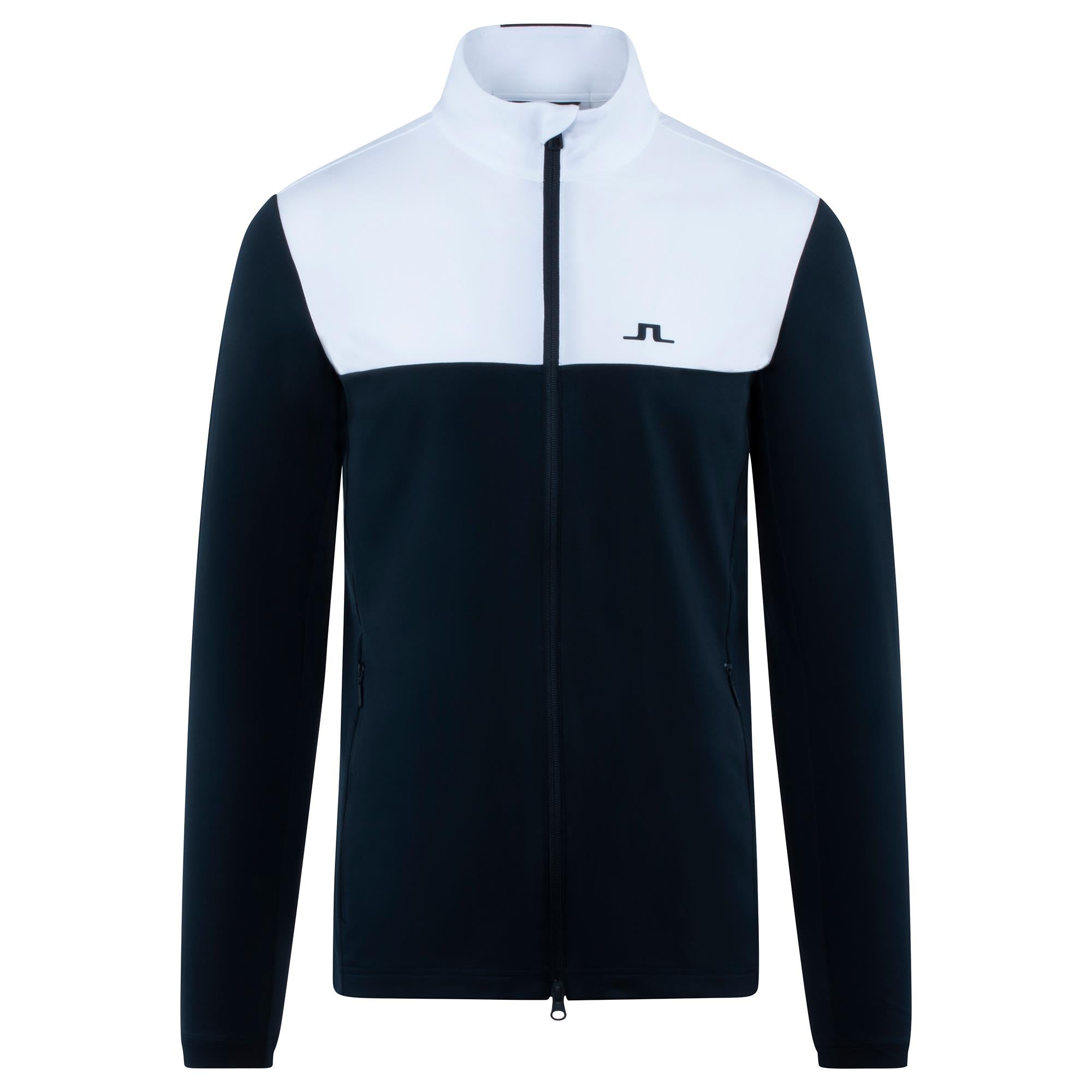 J Lindeberg Banks Mens Golf Mid Layer Navy
