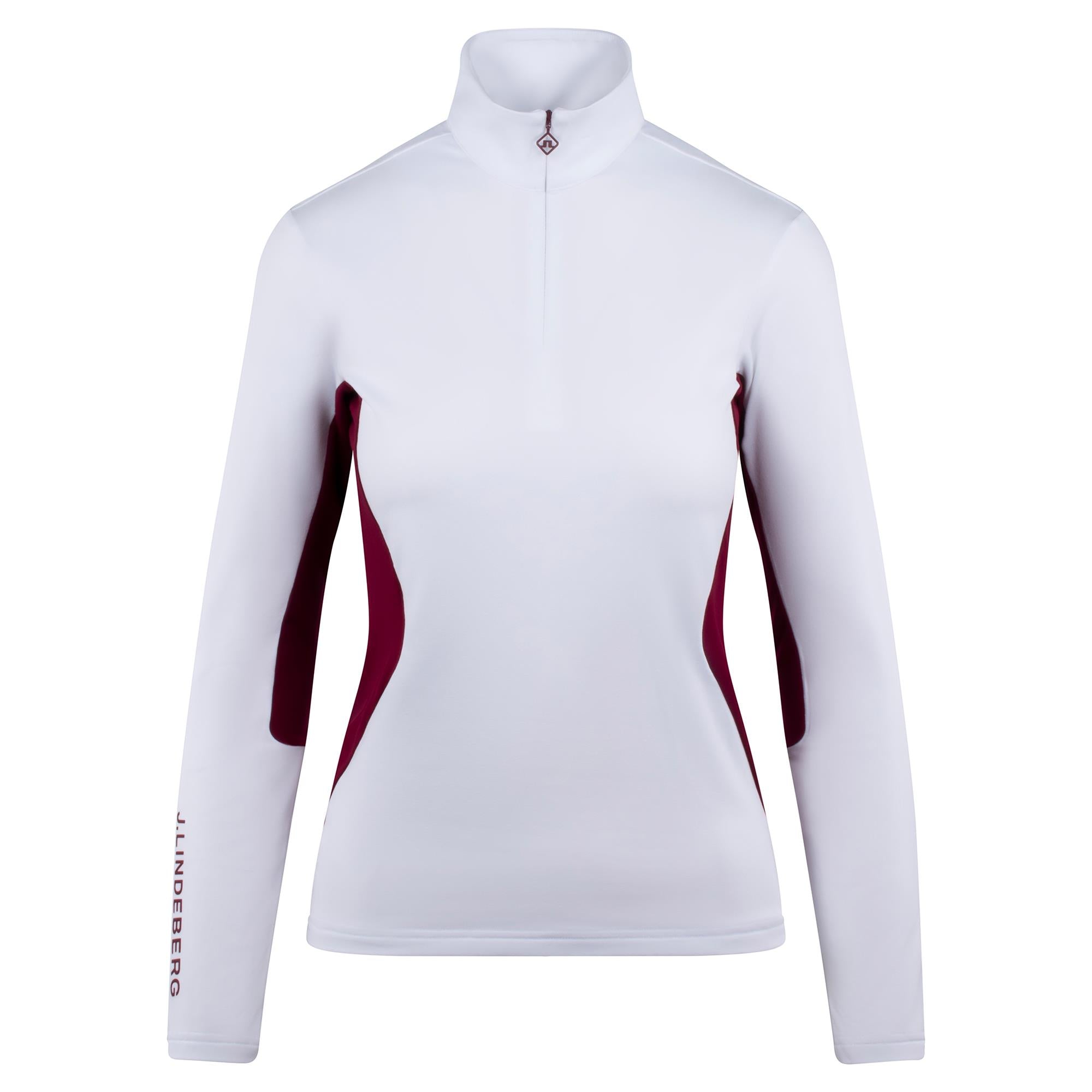 J Lindeberg Cookies Ladies Golf Mid Layer Cabernet