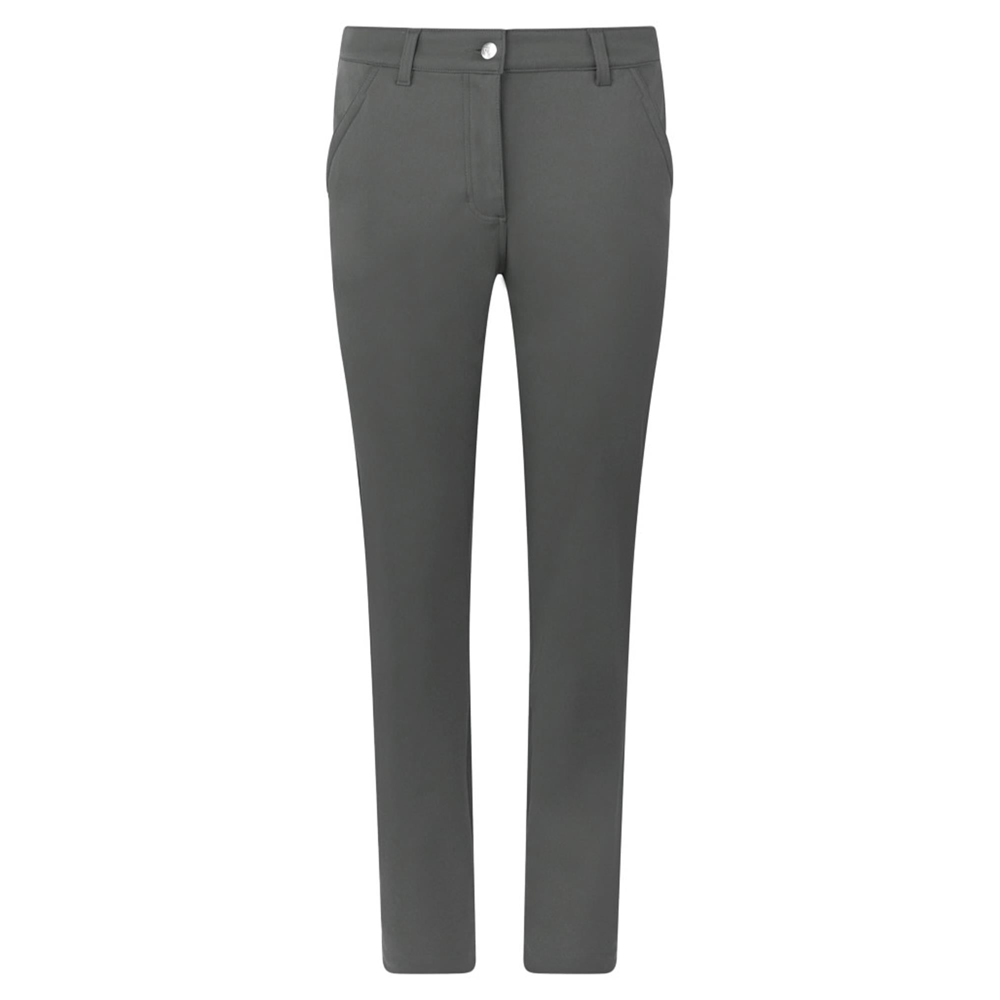 Pure Golf Bernie Ladies Thermal Winter Golf Trousers Charcoal Grey 29 Inch