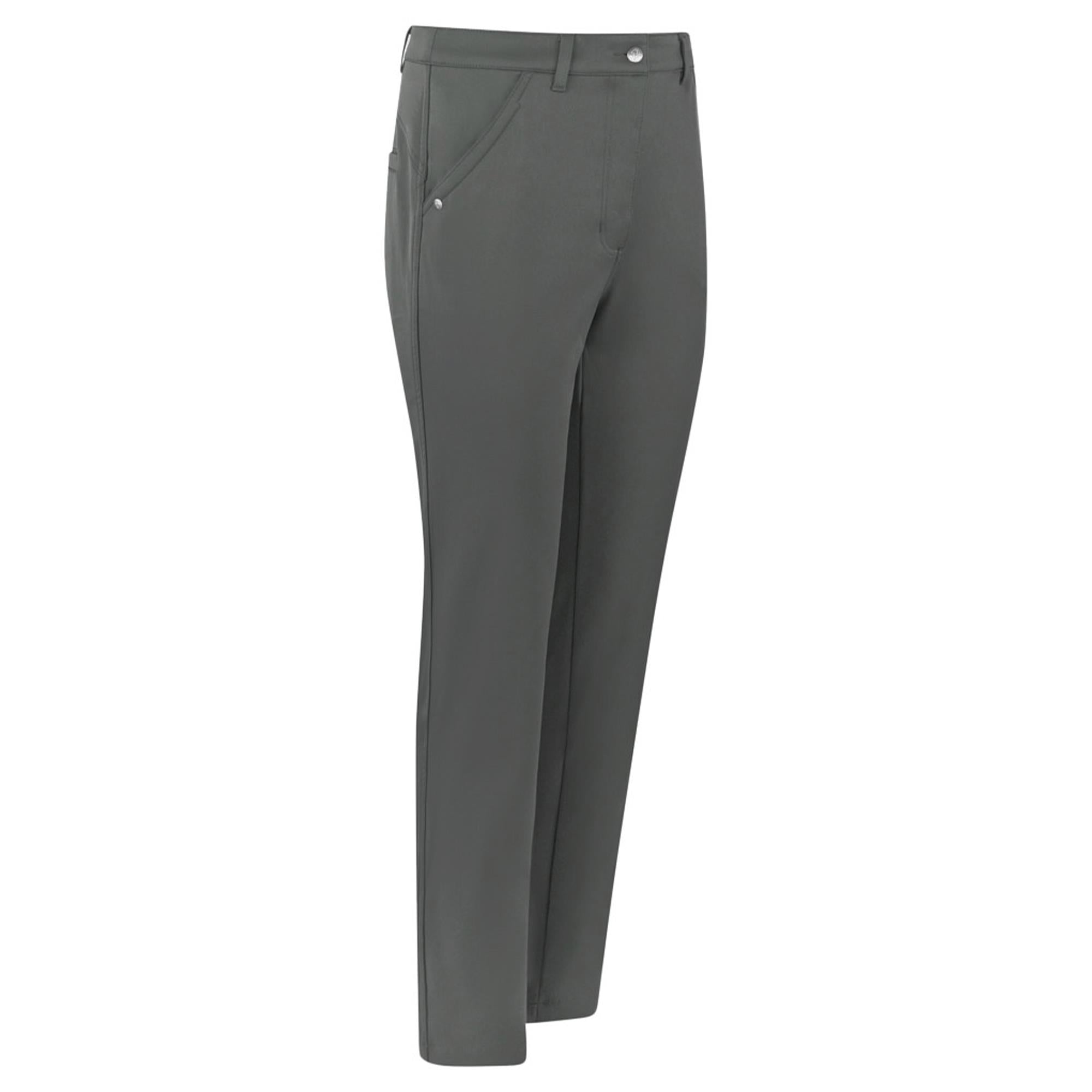 Pure Golf Bernie Ladies Thermal Winter Golf Trousers Charcoal Grey 31 Inch