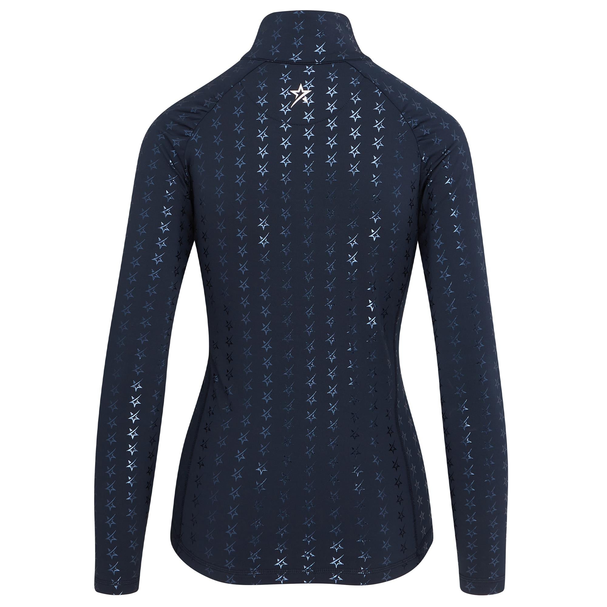 Swing Out Sister Stardust Thermal Ladies Golf Mid Layer Navy Magic Stars