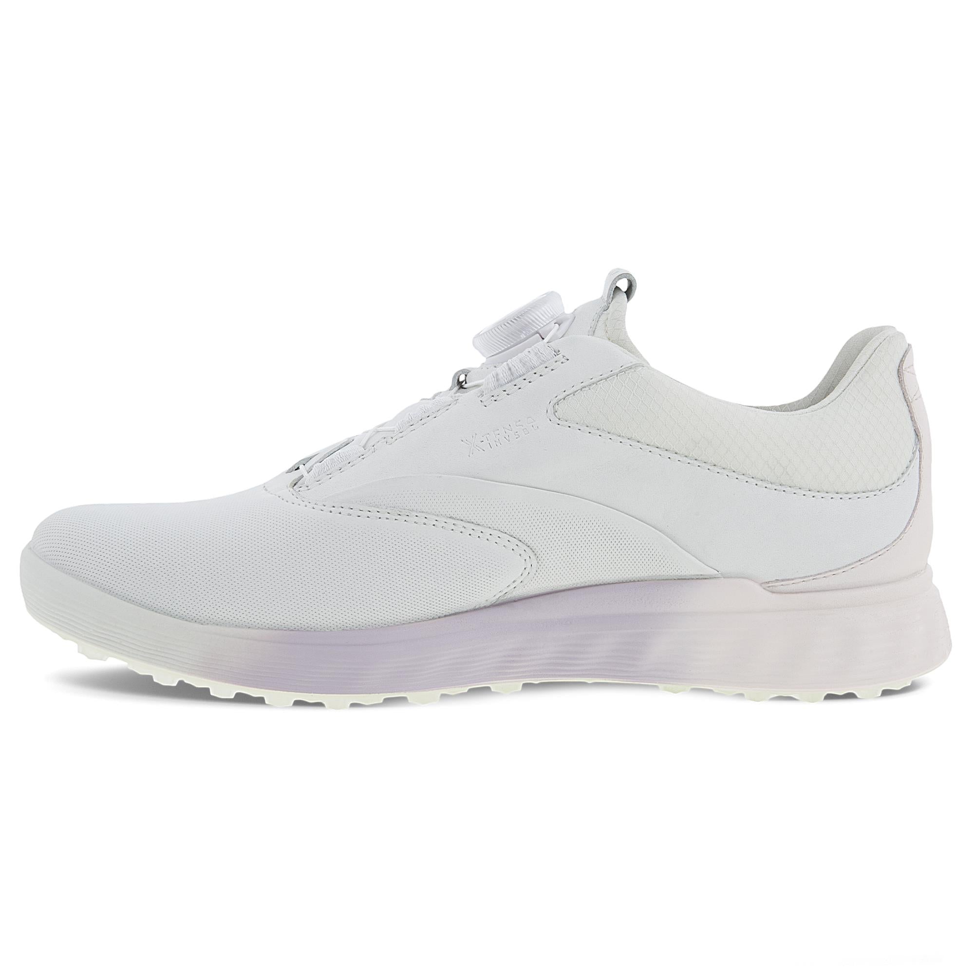 Ecco S-Three BOA Gore-Tex Ladies Golf Shoes White/Delicacy
