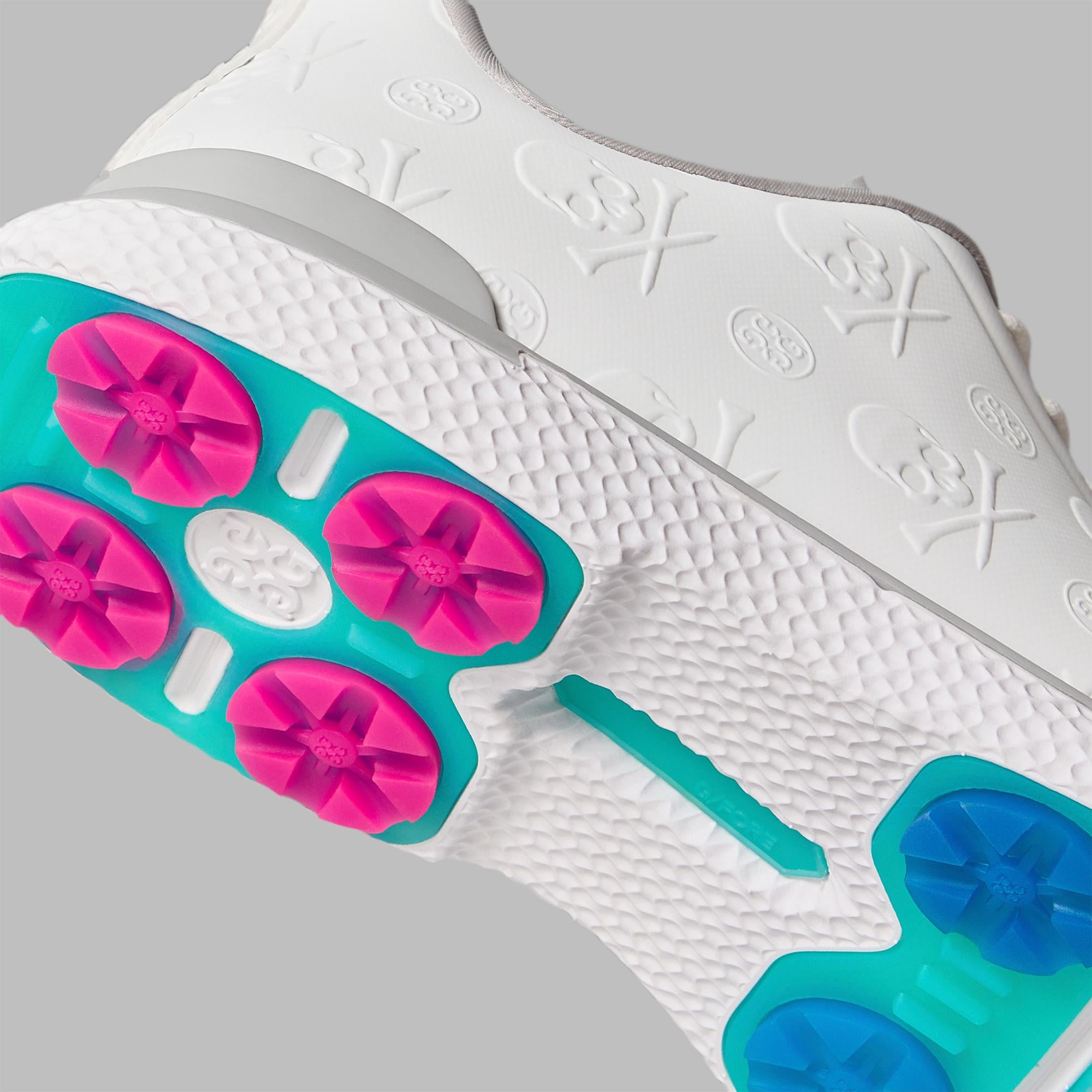 G/FORE Embossed Gallivan2r Mens Golf Shoes Snow/Nimbus