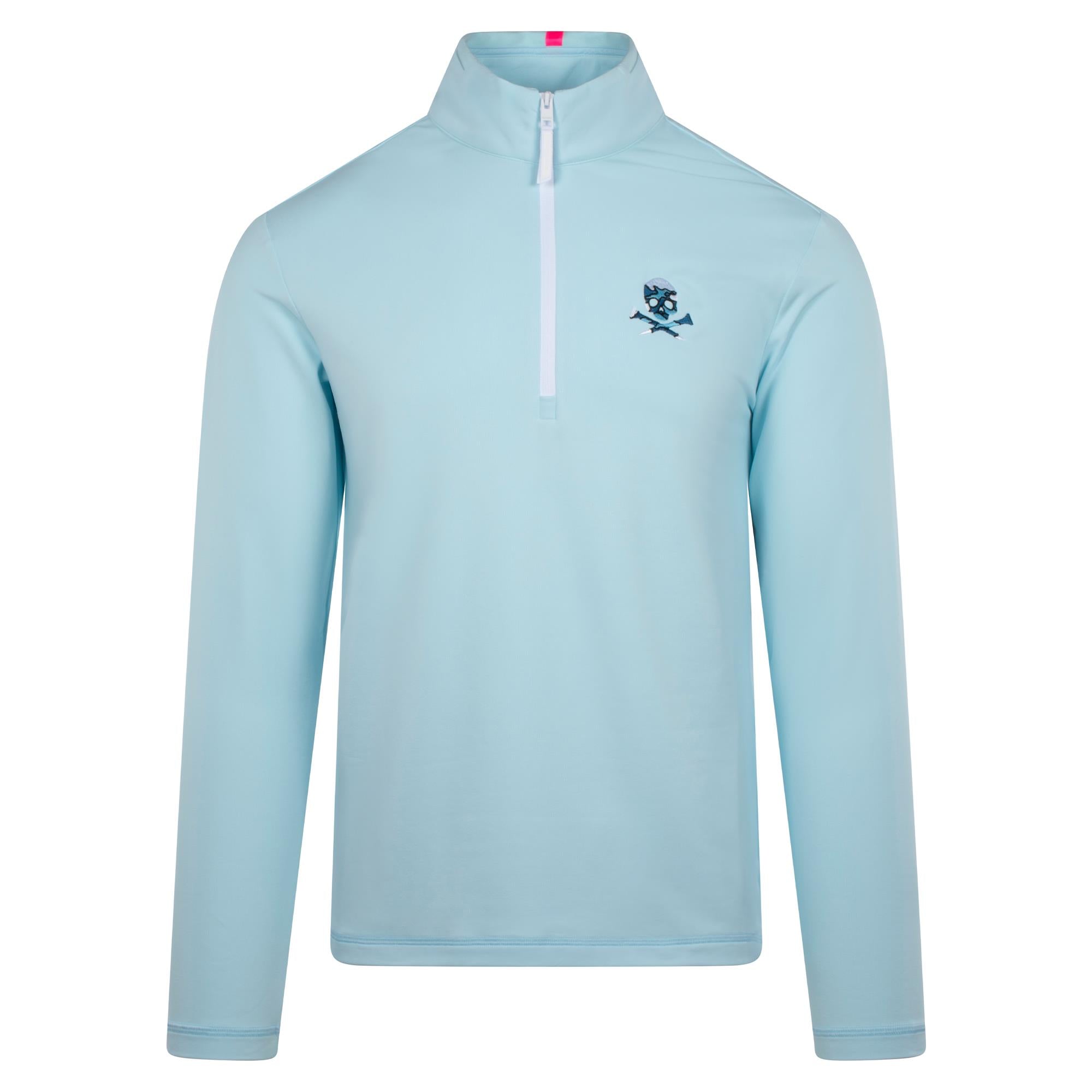 G/FORE Lightweight French Terry Mens Golf Mid Layer Daybreak