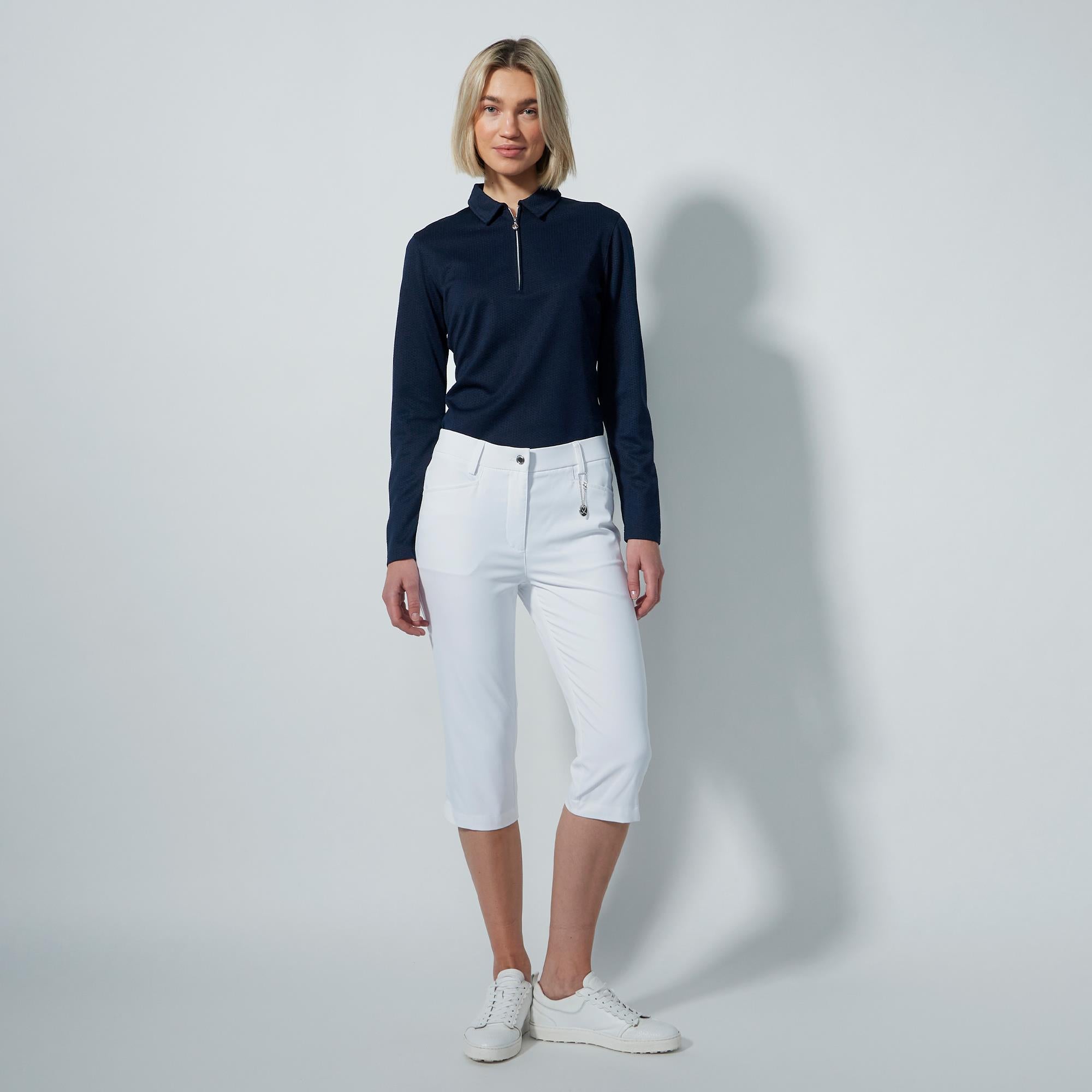 Daily Sports Lyric V2 Ladies Golf Capri White 74CM