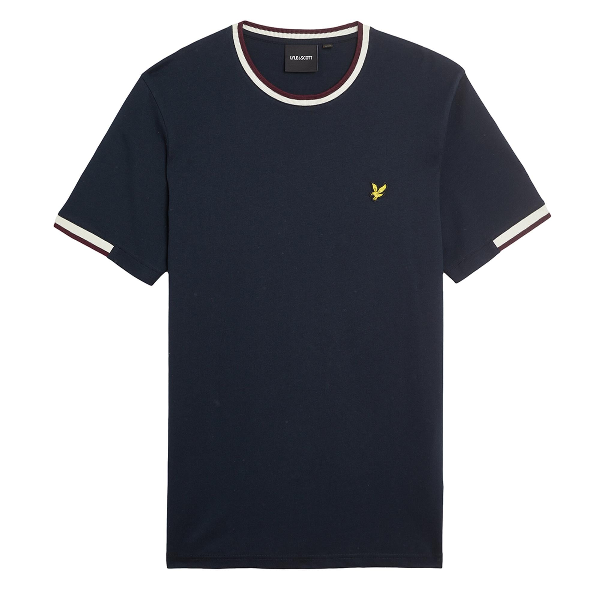 Lyle & Scott Half Tipped T-Shirt Dark Navy