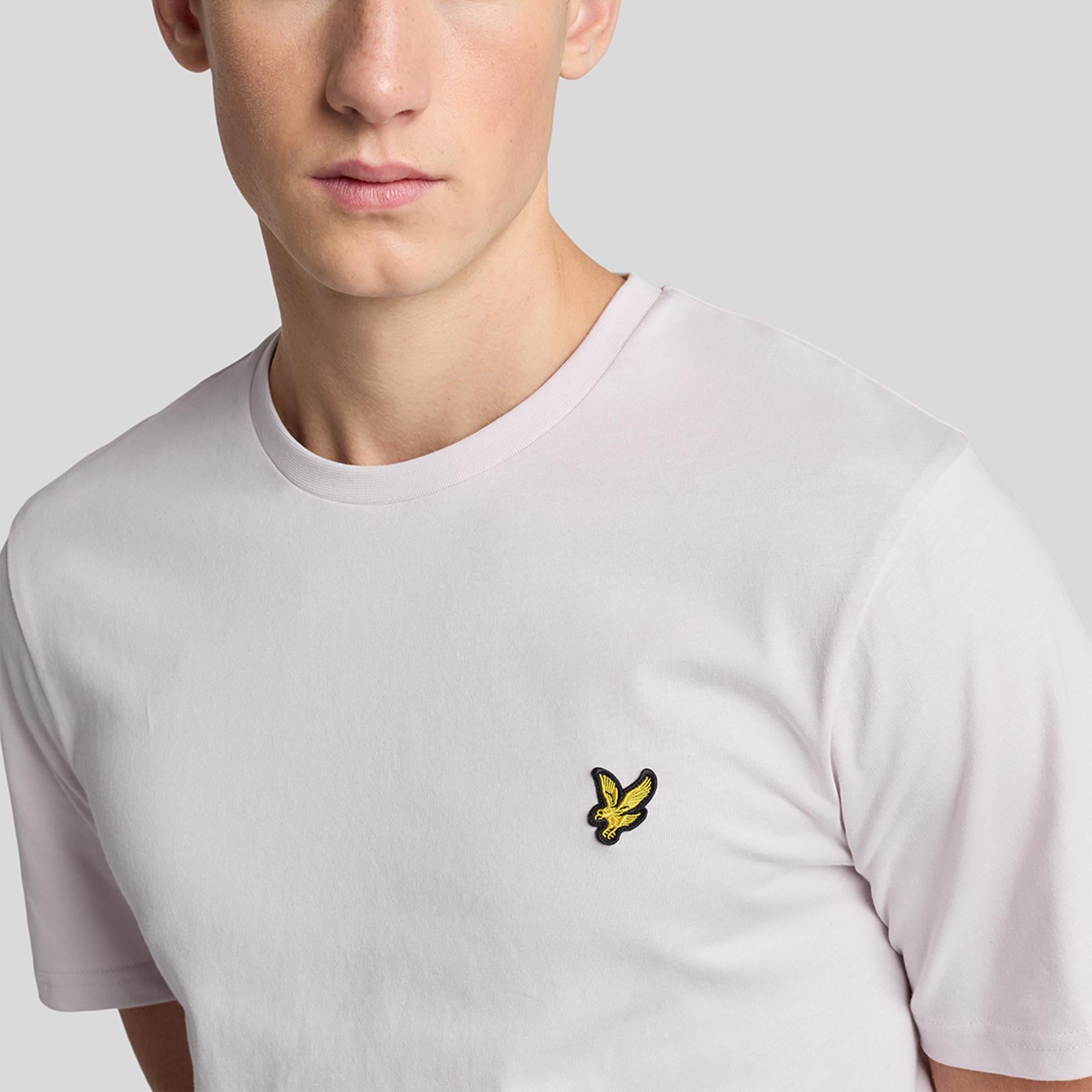 Lyle & Scott Plain Mens T-Shirt Mist Lilac