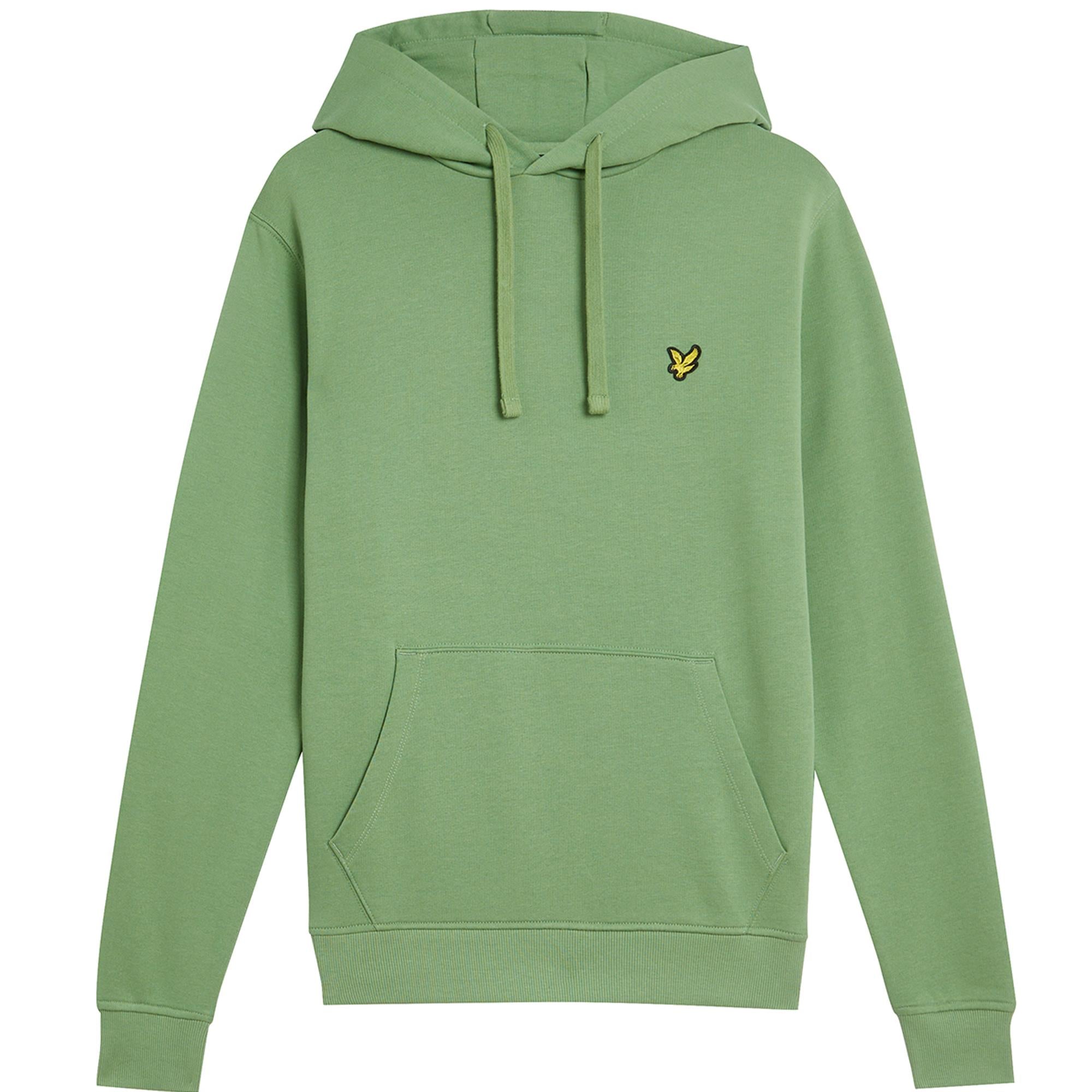 Lyle & Scott Pullover Mens Hoodie Smoke Green