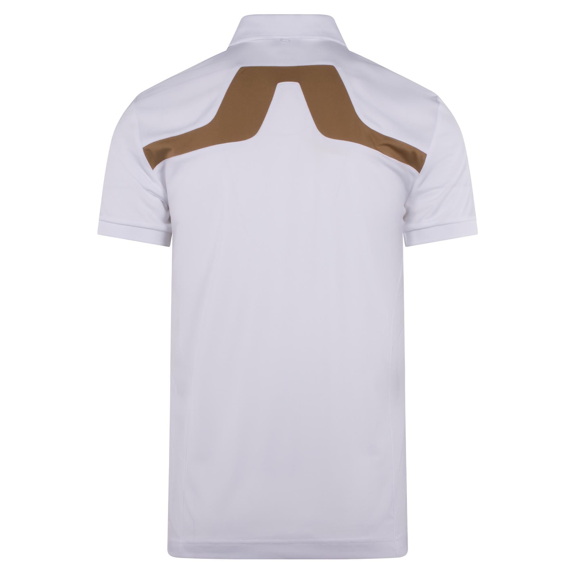 J Lindeberg KV Mens Golf Polo Shirt White