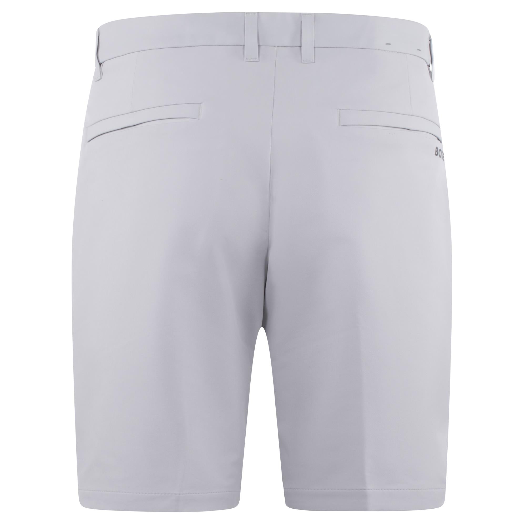 Boss S_Commuter Slim Fit Four Way Stretch Mens Shorts Grey
