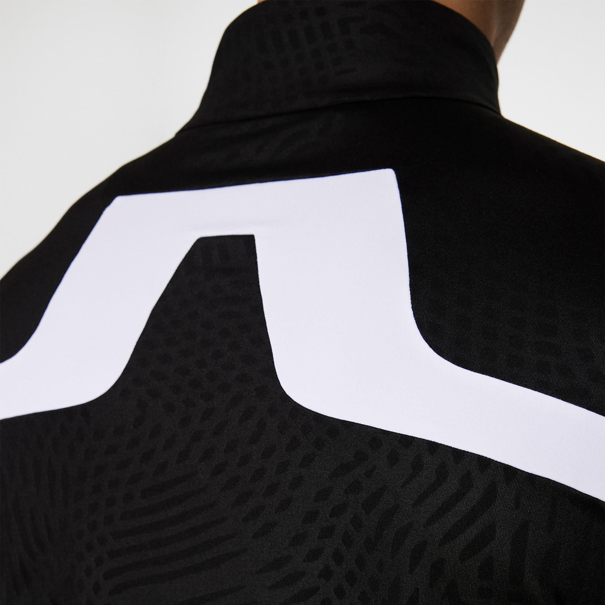 J Lindeberg Masters Jarvis Tour Mens Golf Mid Layer Masters 25 Black