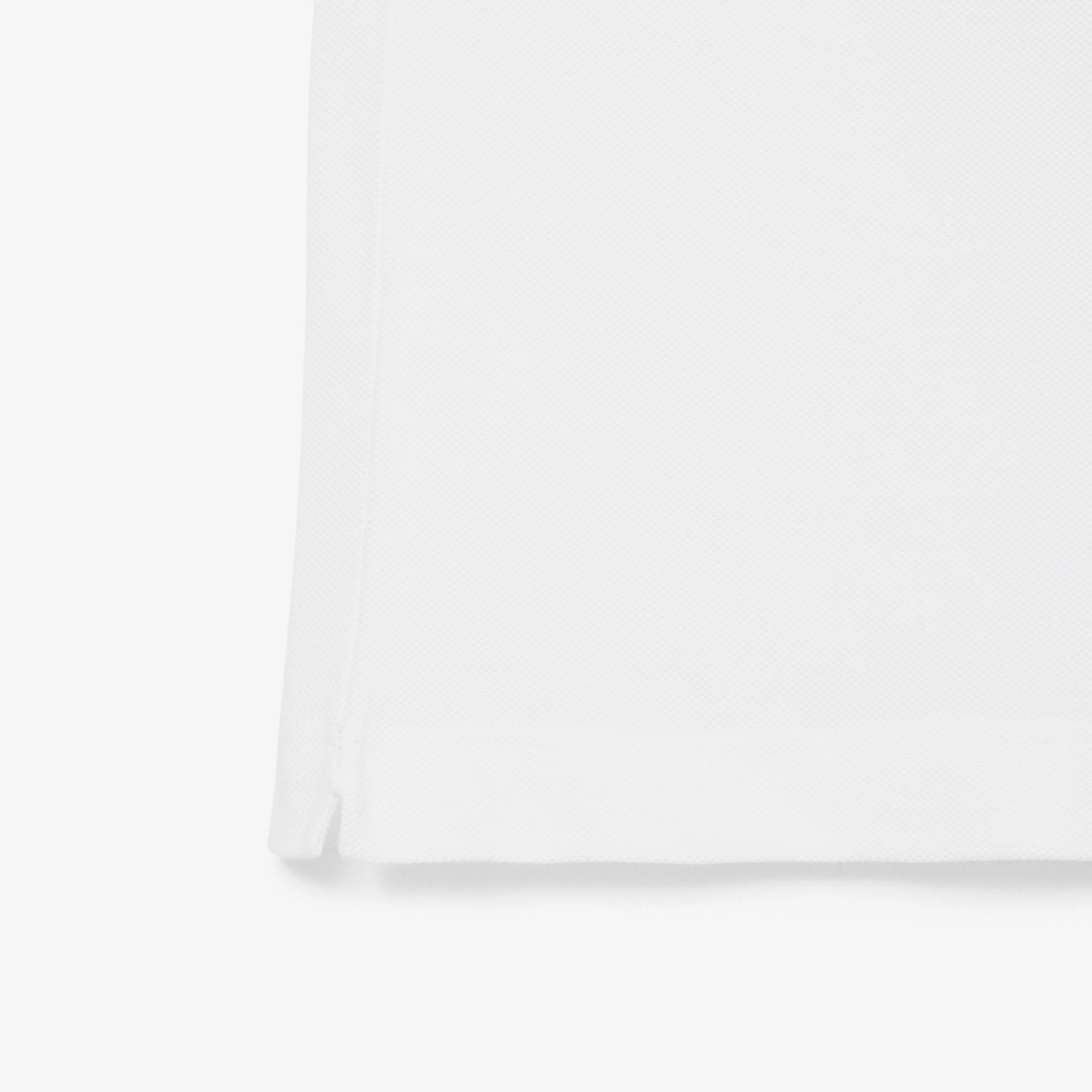 Lacoste Mens Contrast Collar Polo Shirt White