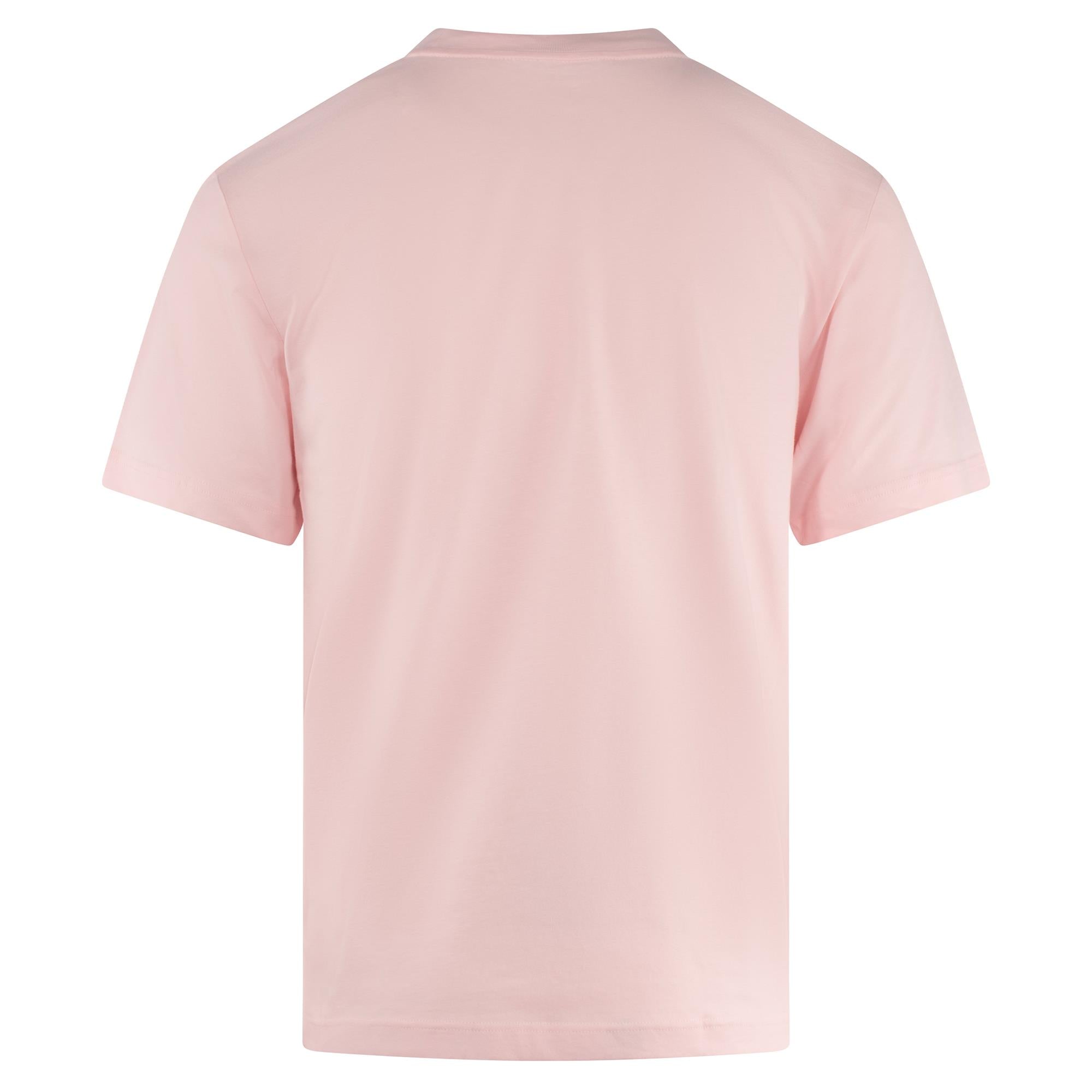 Lacoste Mens Classic Fit Cotton T-Shirt Flamingo Pink