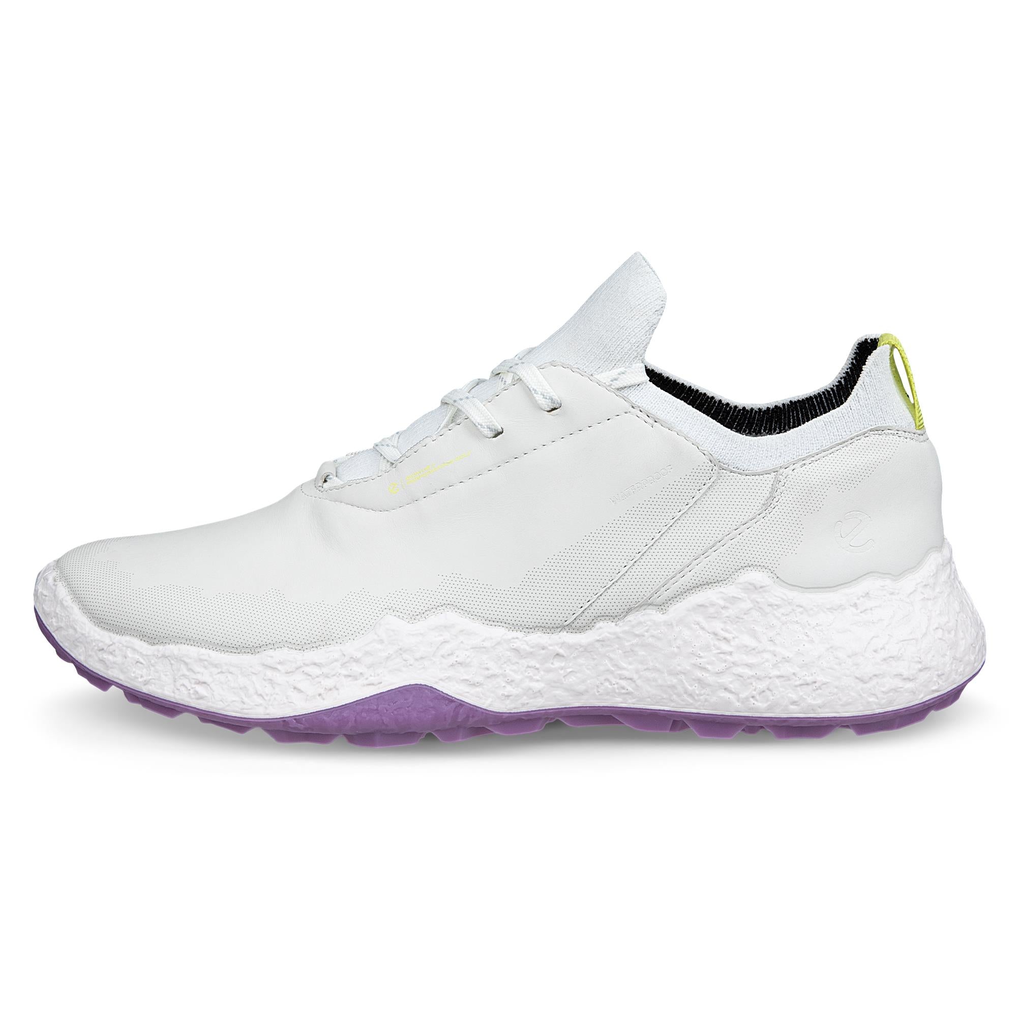 Ecco Biom H5 Hybrid Ladies Golf Shoes White/Lavender Mist
