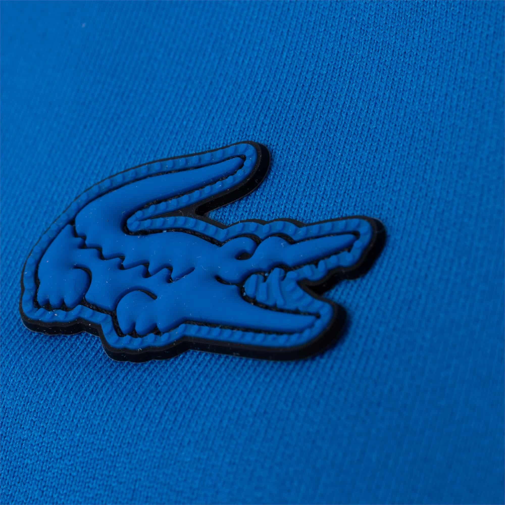 Lacoste Mens Sport Zip High Neck Sweatshirt Blue